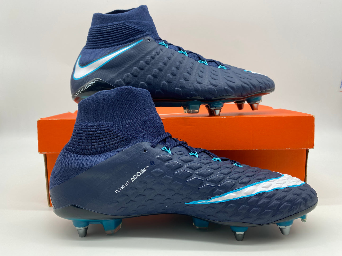 Nike Hypervenom Phantom 3 DF SG Pro Navy Blue