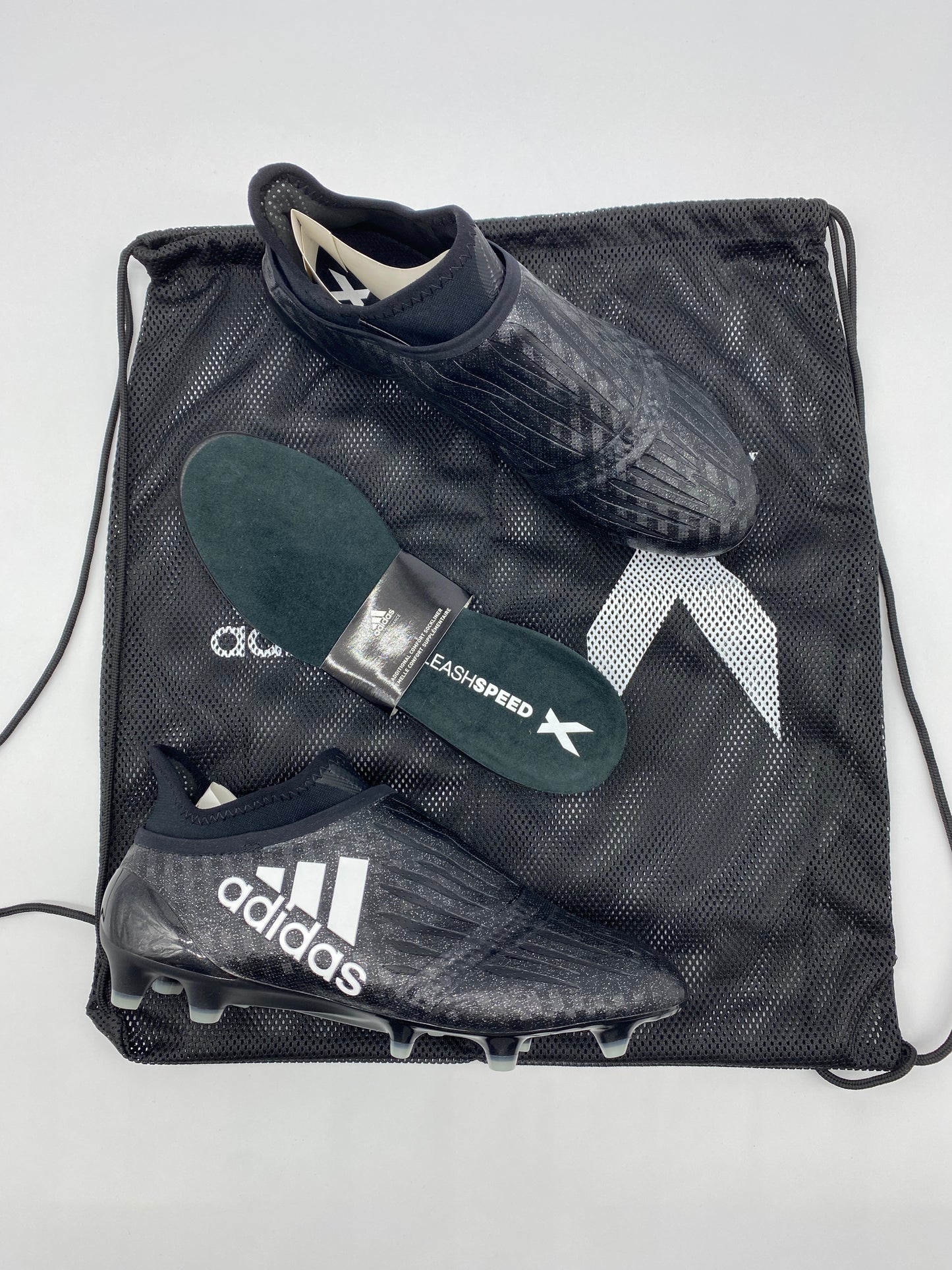 Adidas X 16+ Purechaos FG Black White