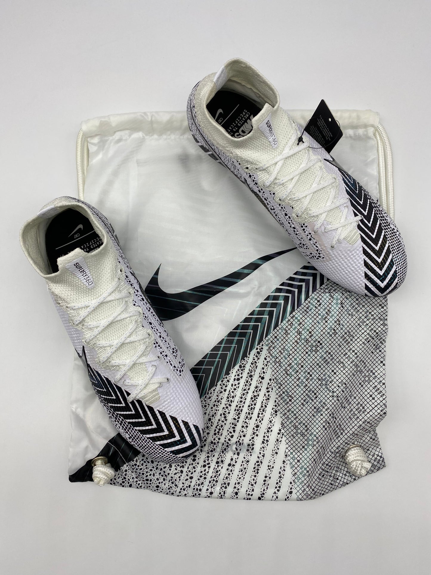Nike Superfly 7 Elite MDS FG White Black