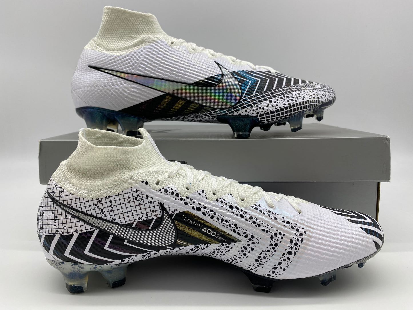 Nike Superfly 7 Elite MDS FG White Black