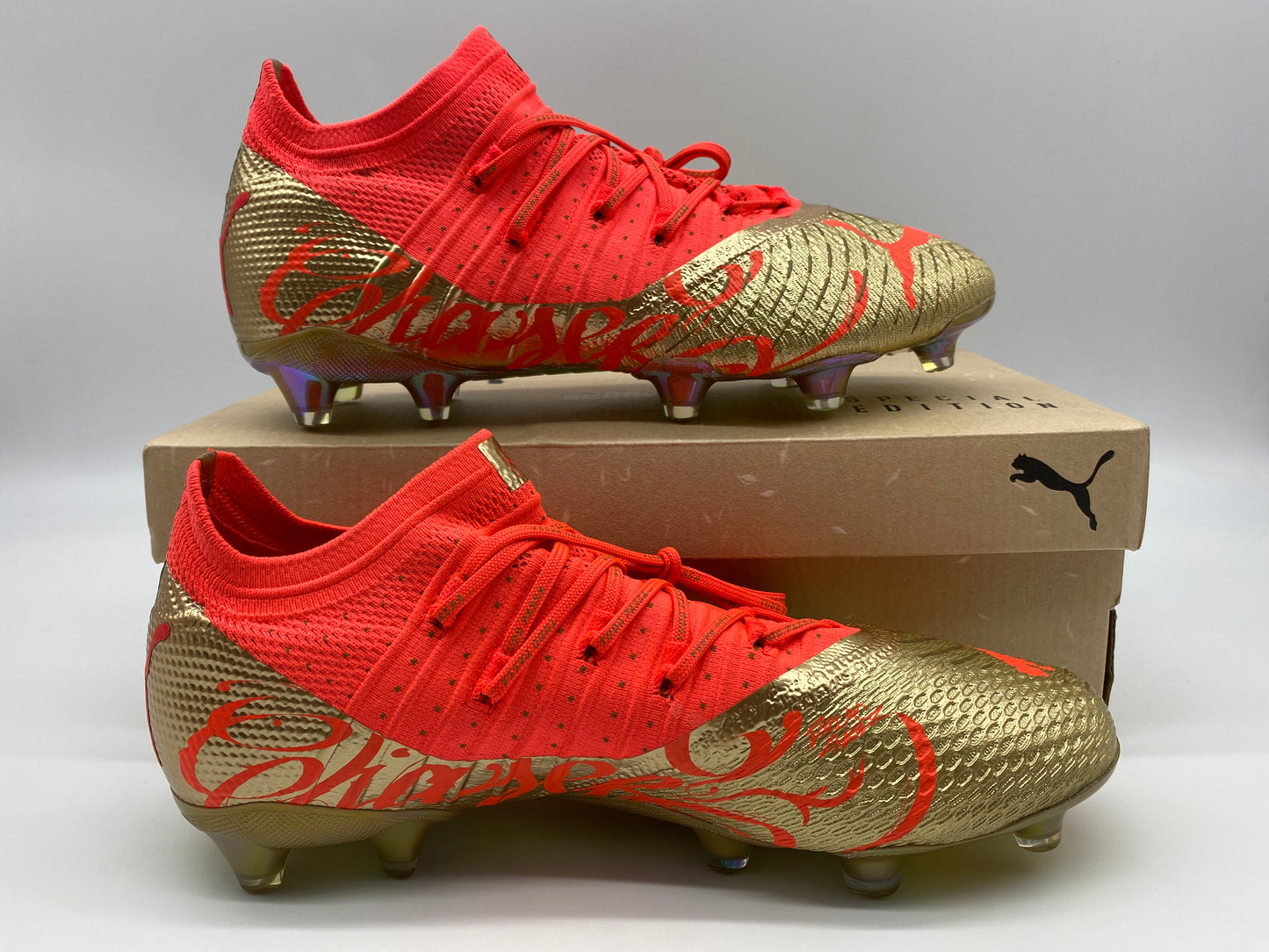 Pumas Future Z 1.4 NJR PE FG/AG Gold Pink