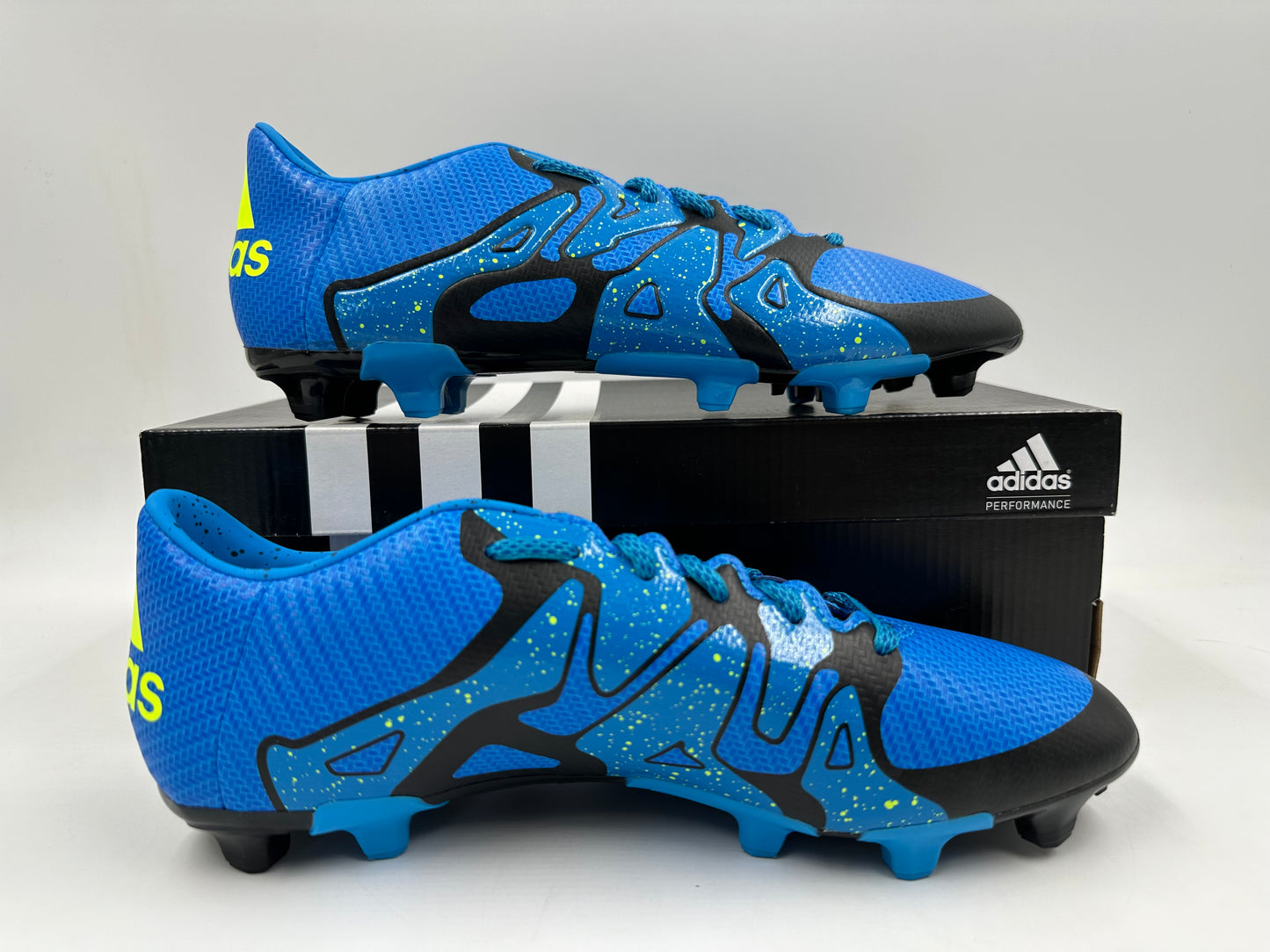 Adidas X 15.3 FG/AG Blue Black