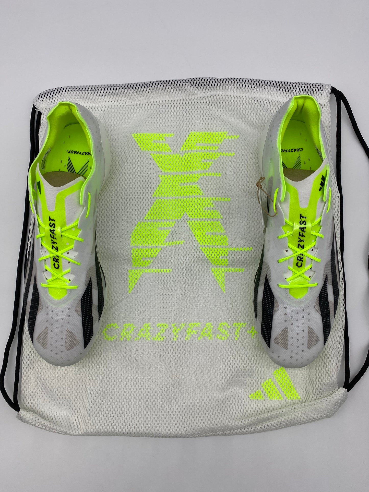 Adidas X CrazyFast+ FG White Green