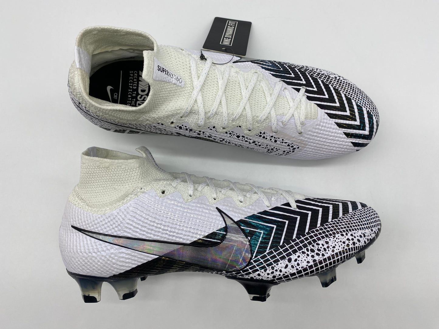 Nike Superfly 7 Elite MDS FG White Black