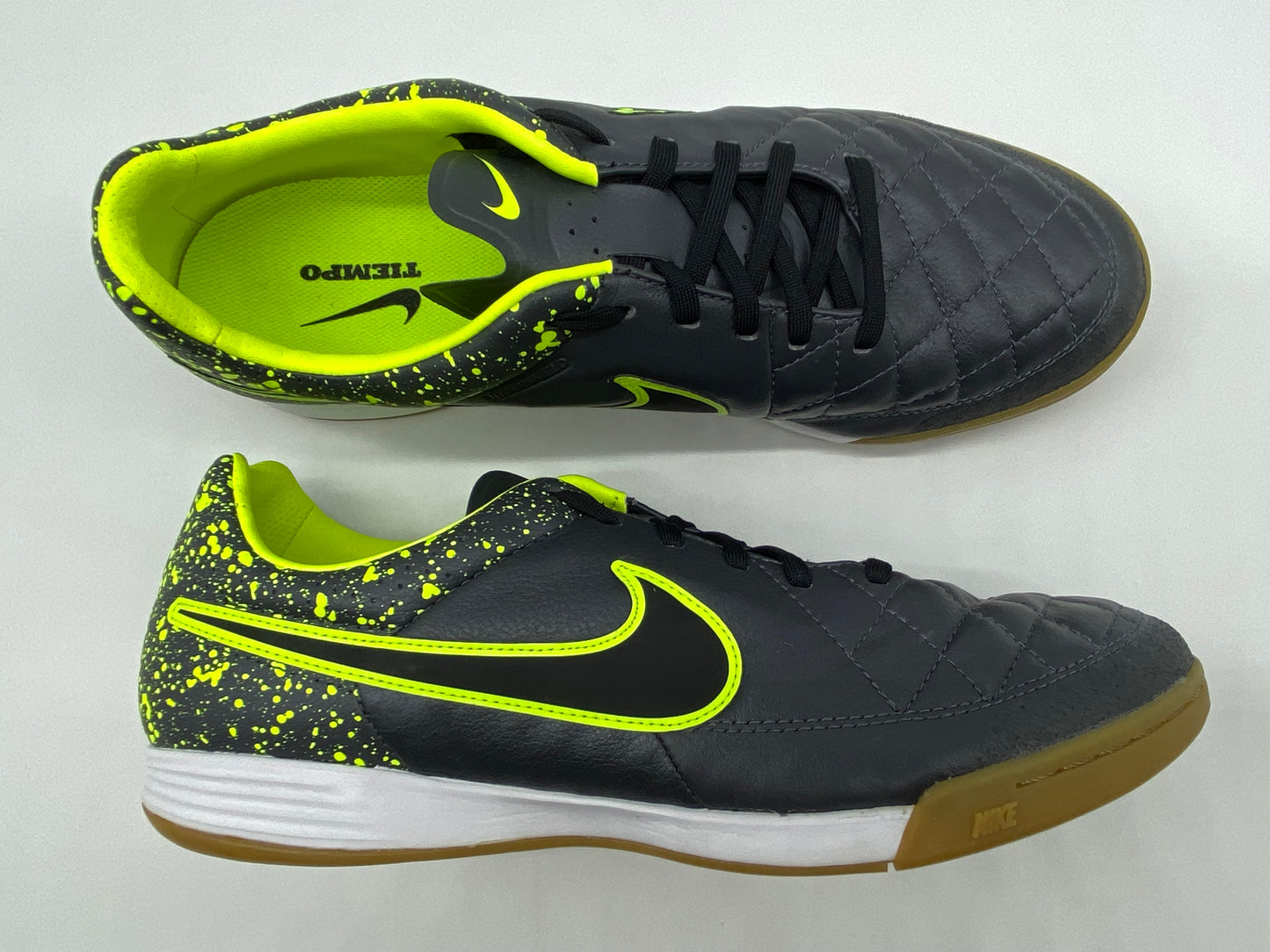 Nike Tiempo Legacy IC Black Yellow