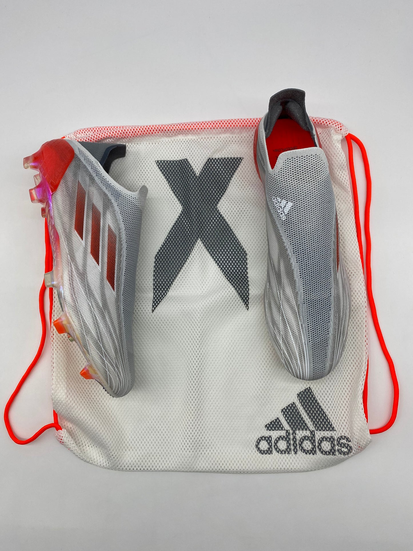 Adidas X Speedflow+ FG White Red