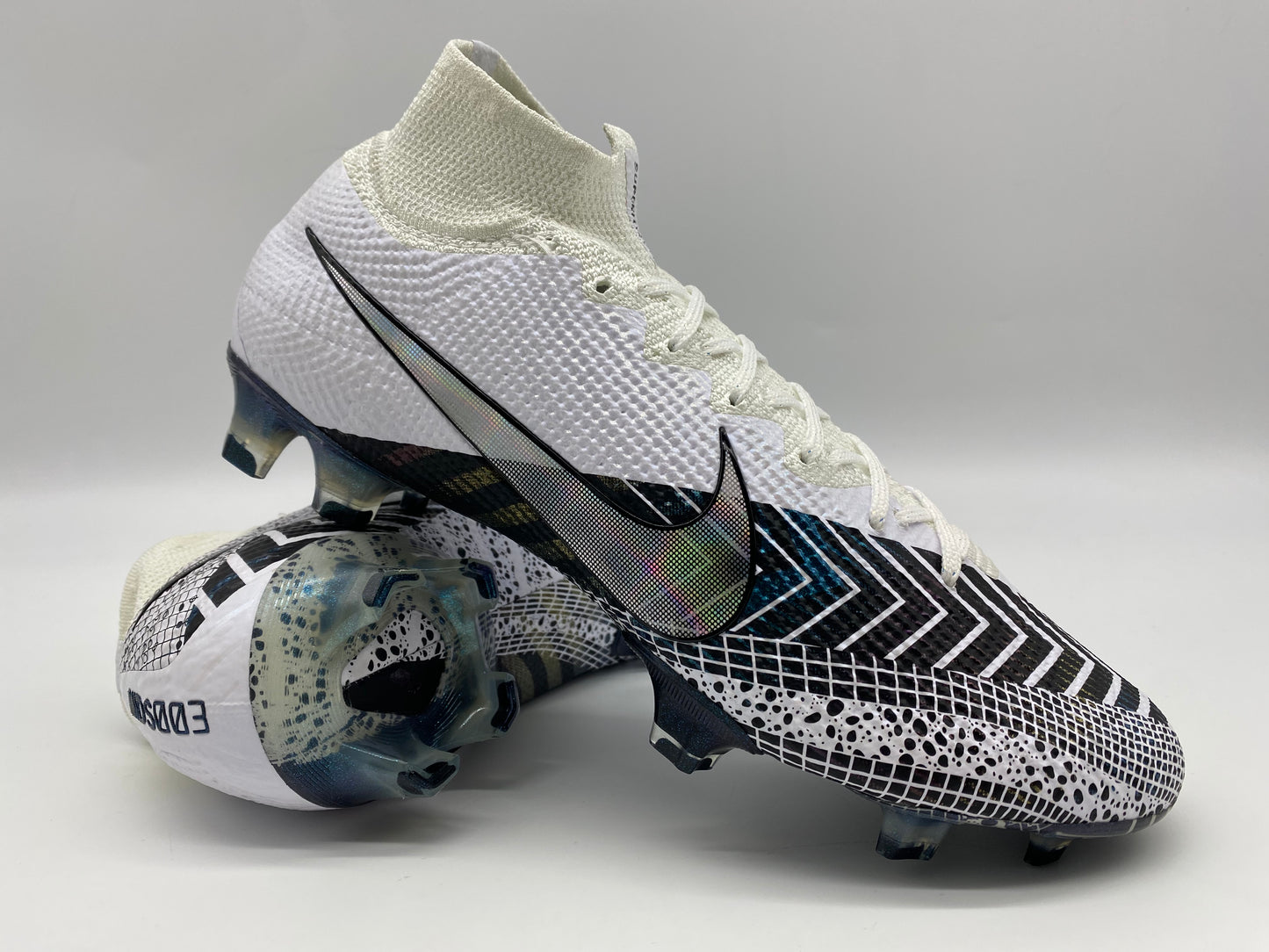 Nike Superfly 7 Elite MDS FG White Black