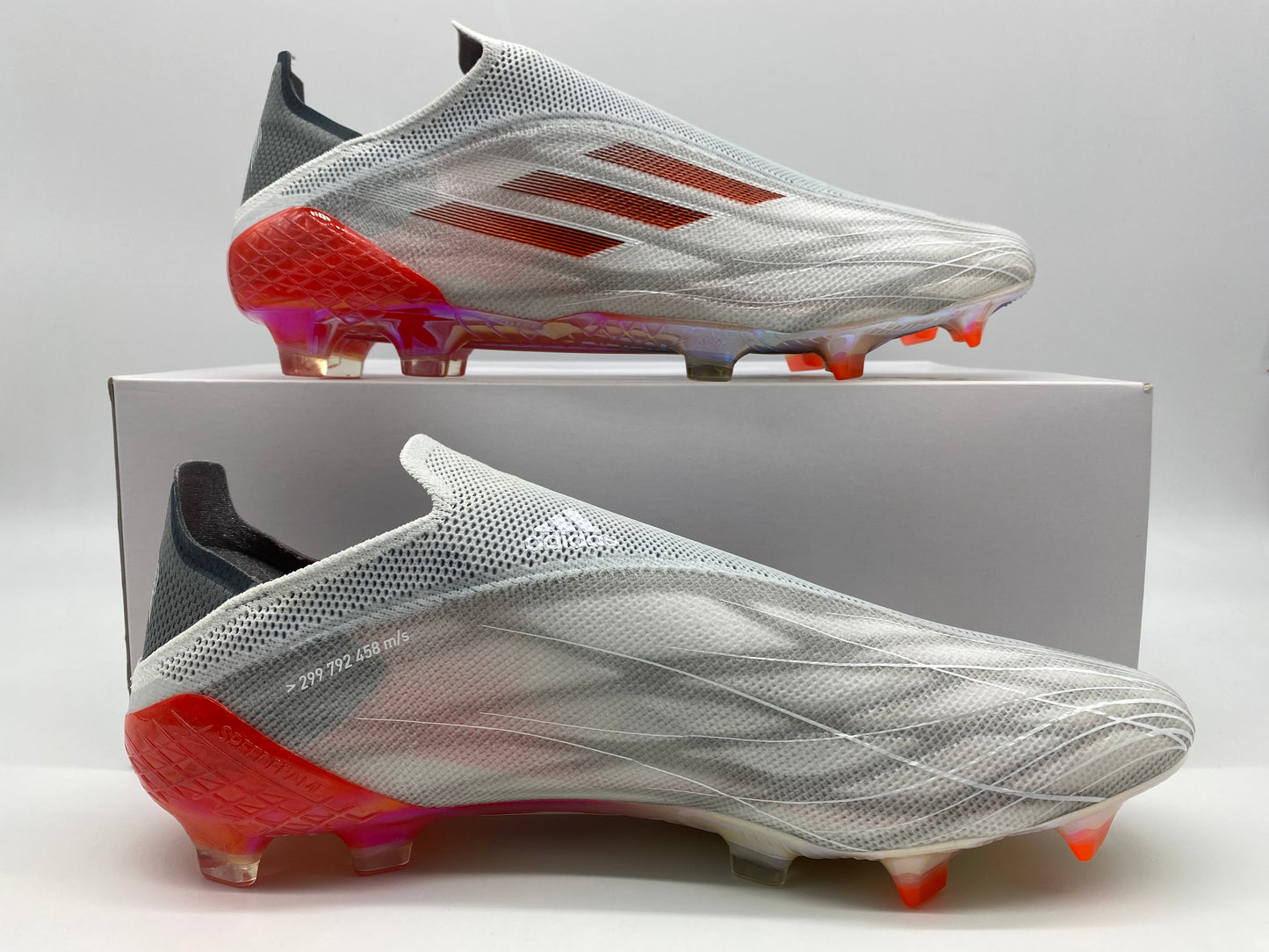 Adidas X Speedflow+ FG White Red