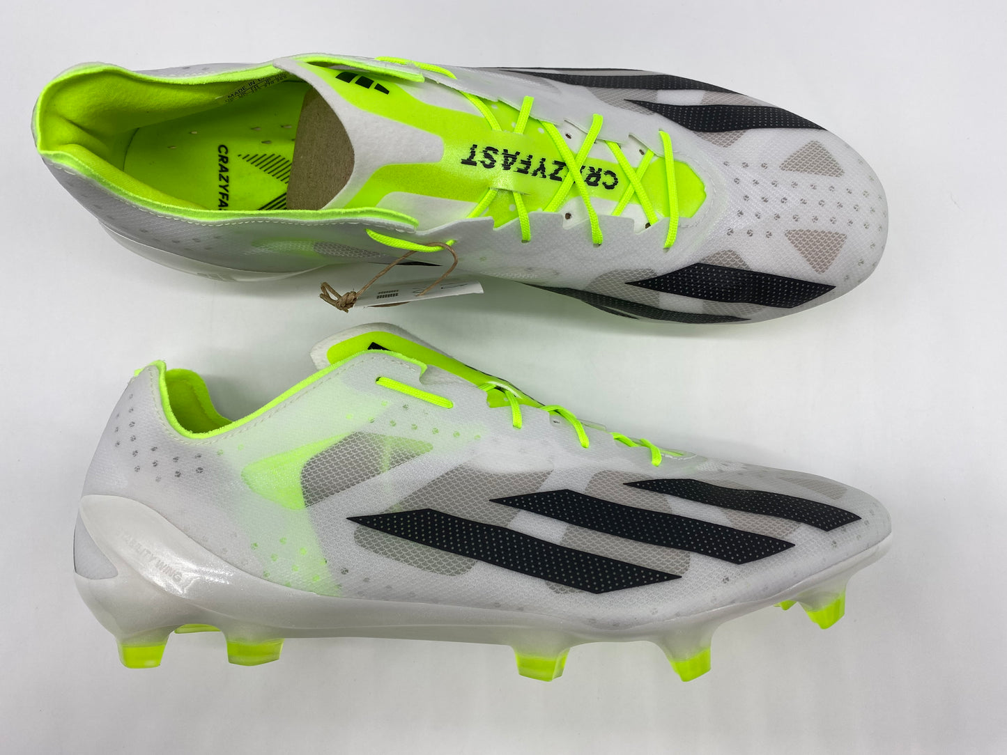 Adidas X CrazyFast+ FG White Green