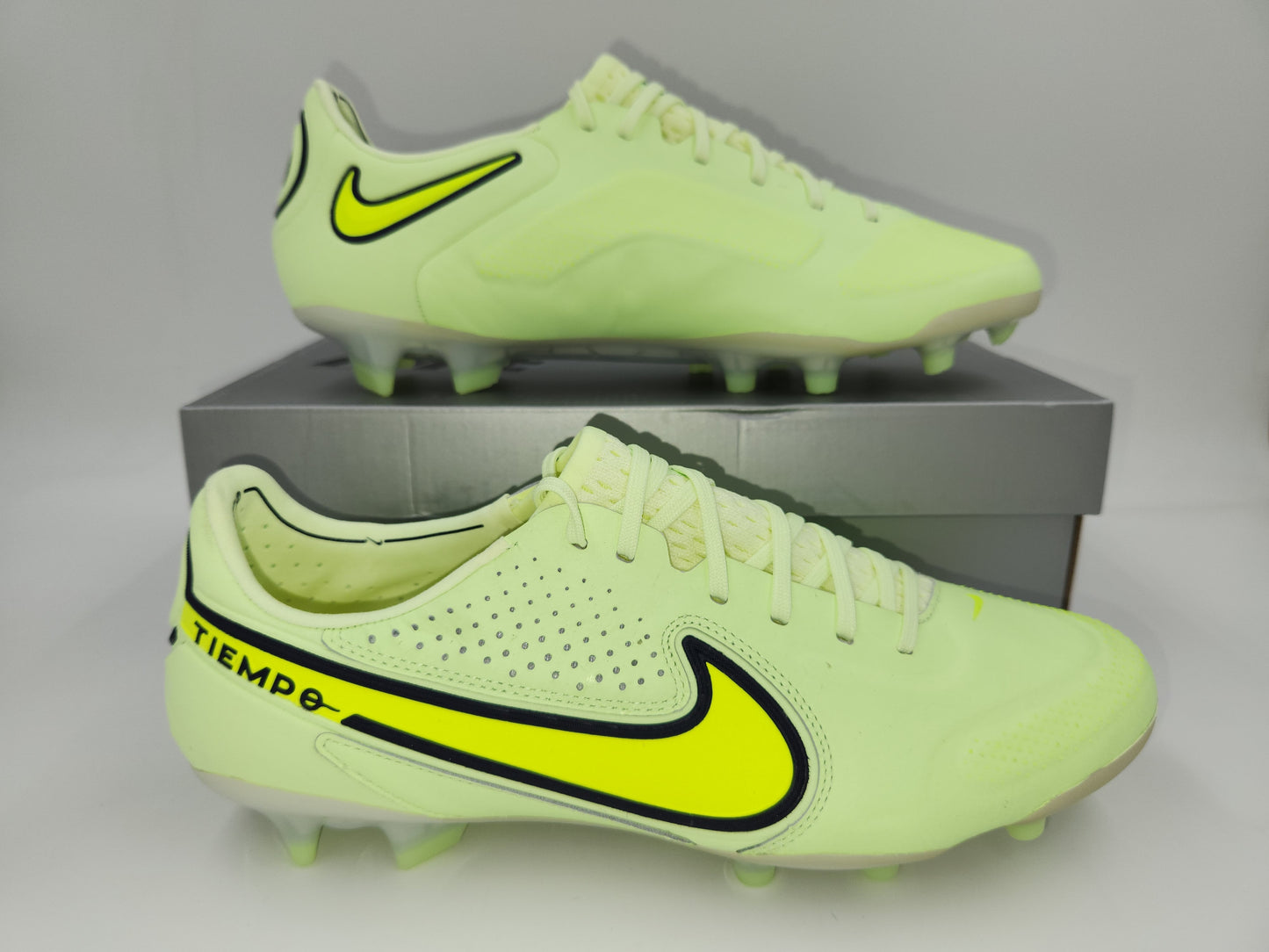 Nike Legend 9 Elite FG Green Yellow