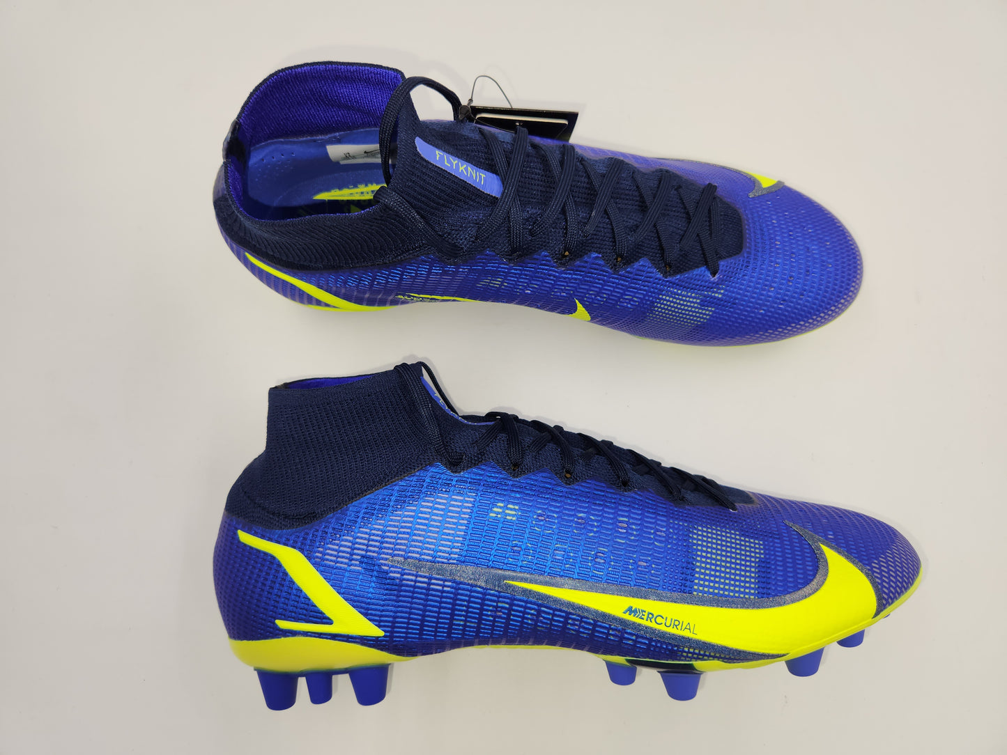 Nike Mercurial Superfly 8 AG Blue Yellow