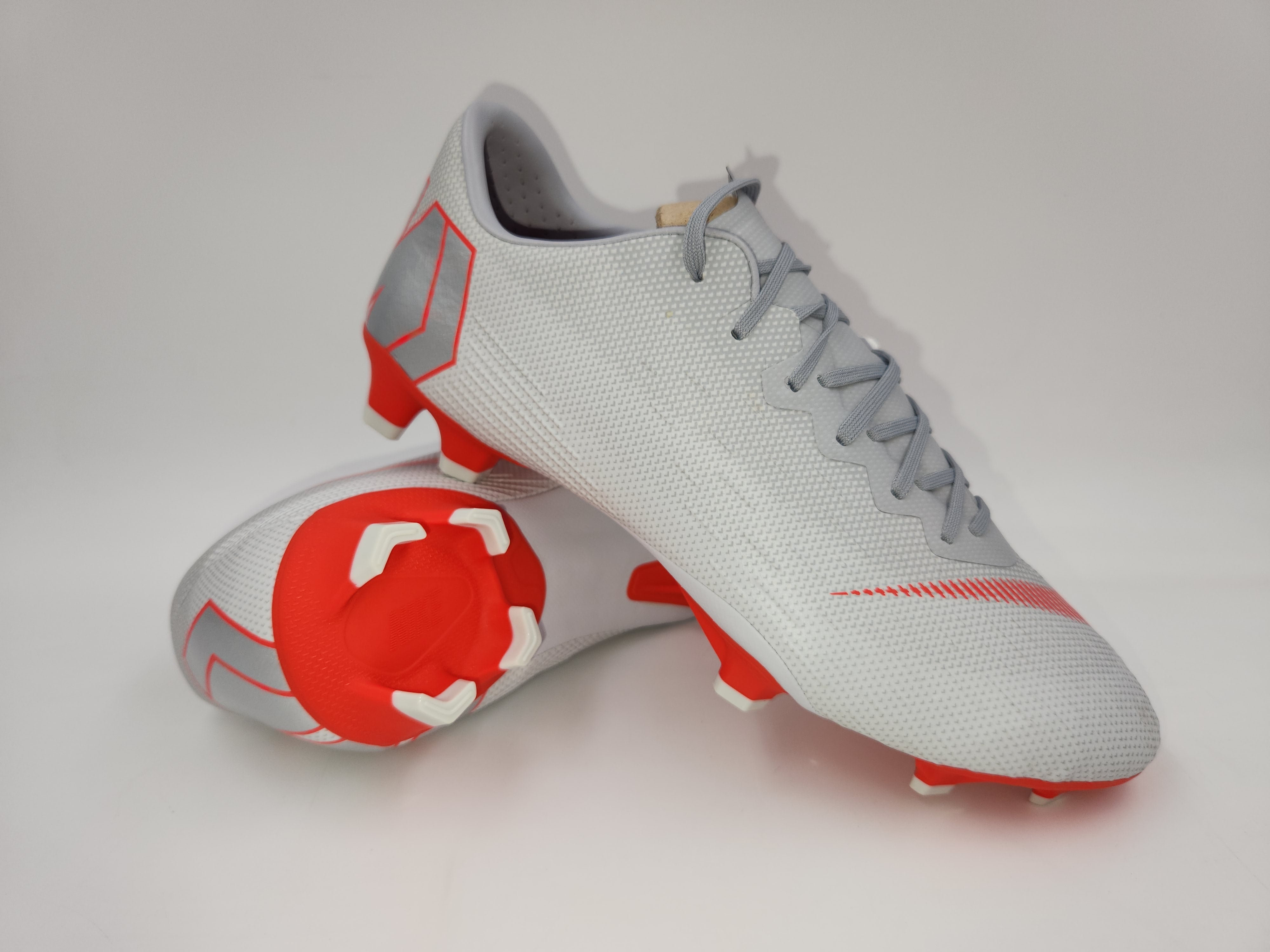 Nike Vapor 12 Pro FG Grey Red â Villegas Footwear