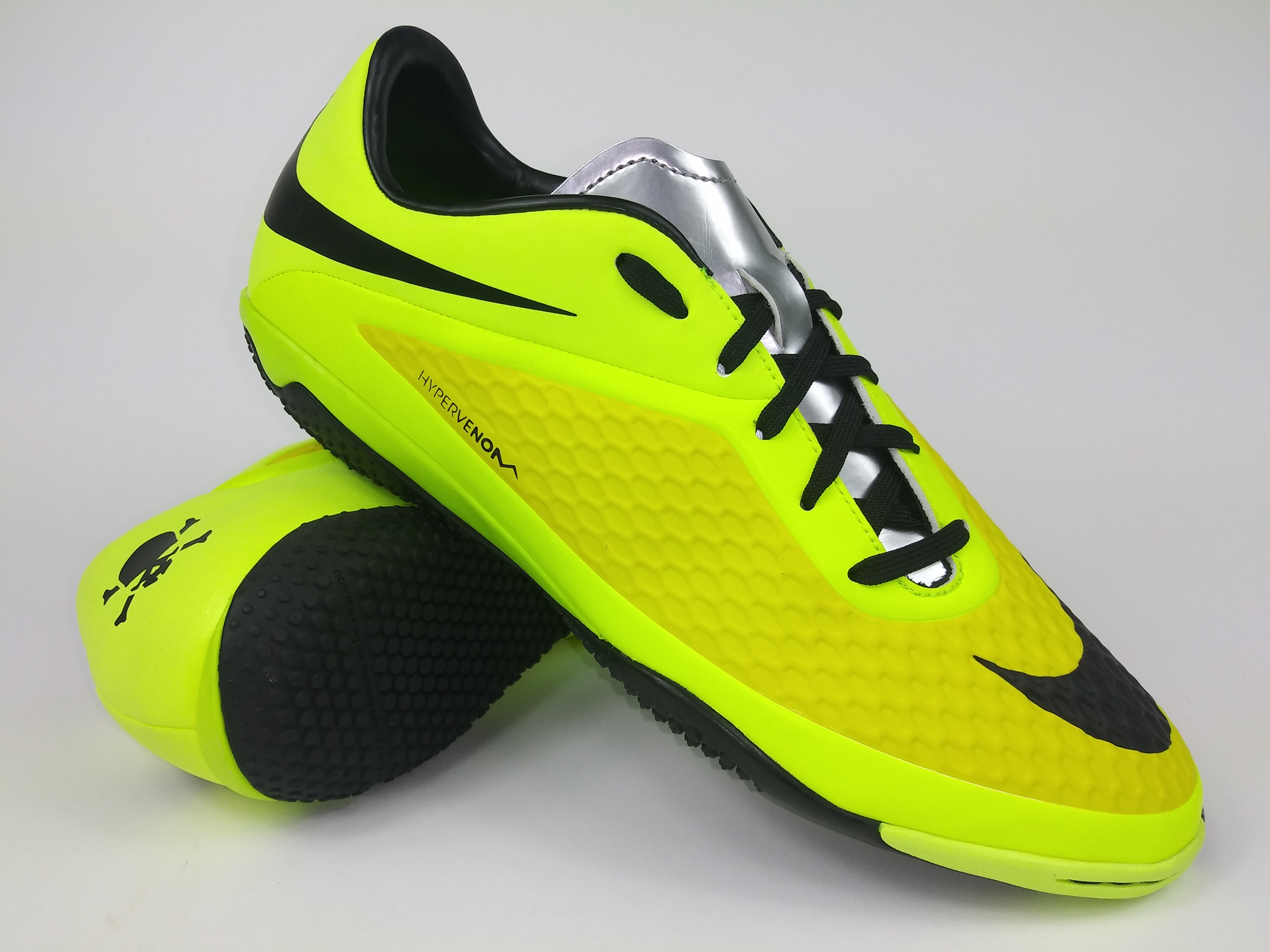 Verlaten Proberen Wereldvenster Nike Hypervenom Phelon IC Indoor Shoes Yellow Black – Villegas Footwear