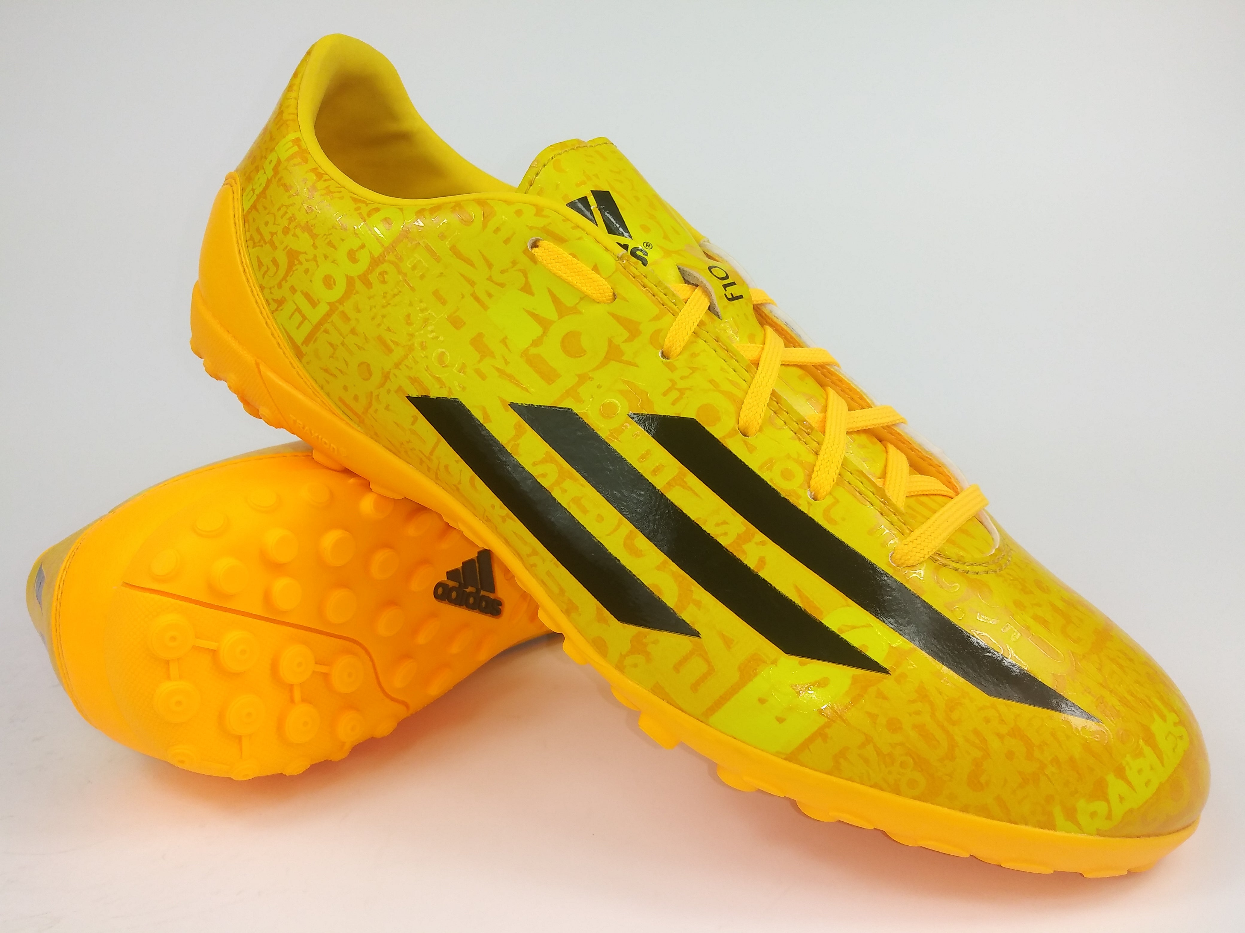 No autorizado Final Cíclope Adidas F10 TF Turf messi Yellow Black – Villegas Footwear