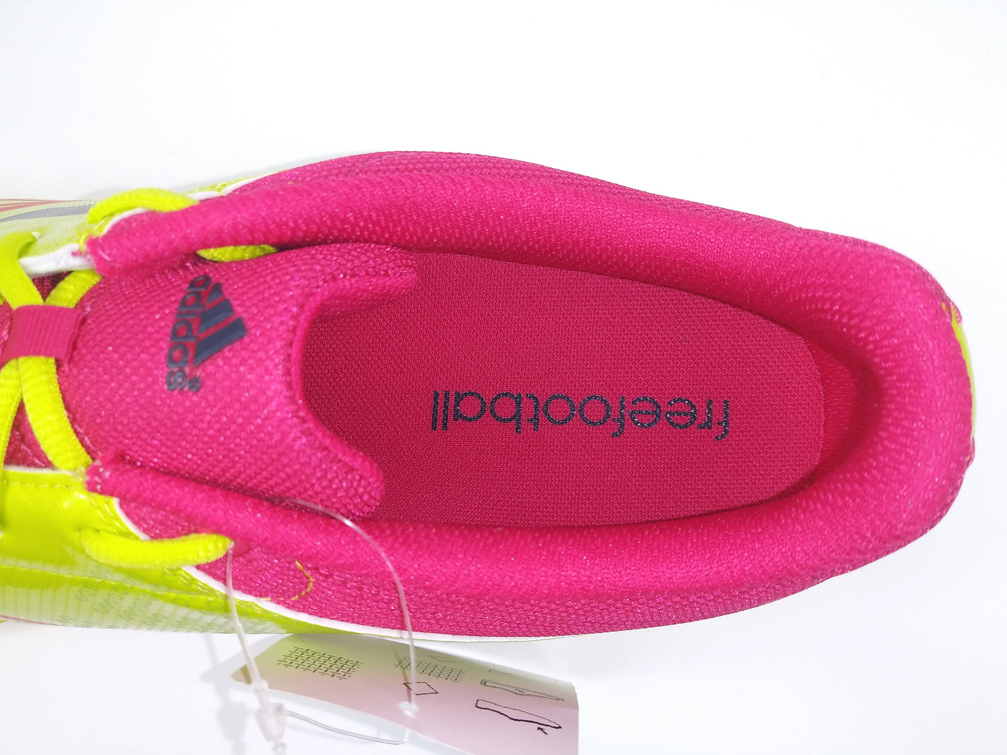 Adidas Freefootball SpeedKick Indoor Shoes Yellow Pink