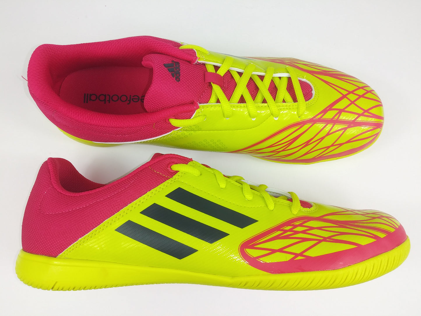 Adidas Freefootball SpeedKick Indoor Shoes Yellow Pink