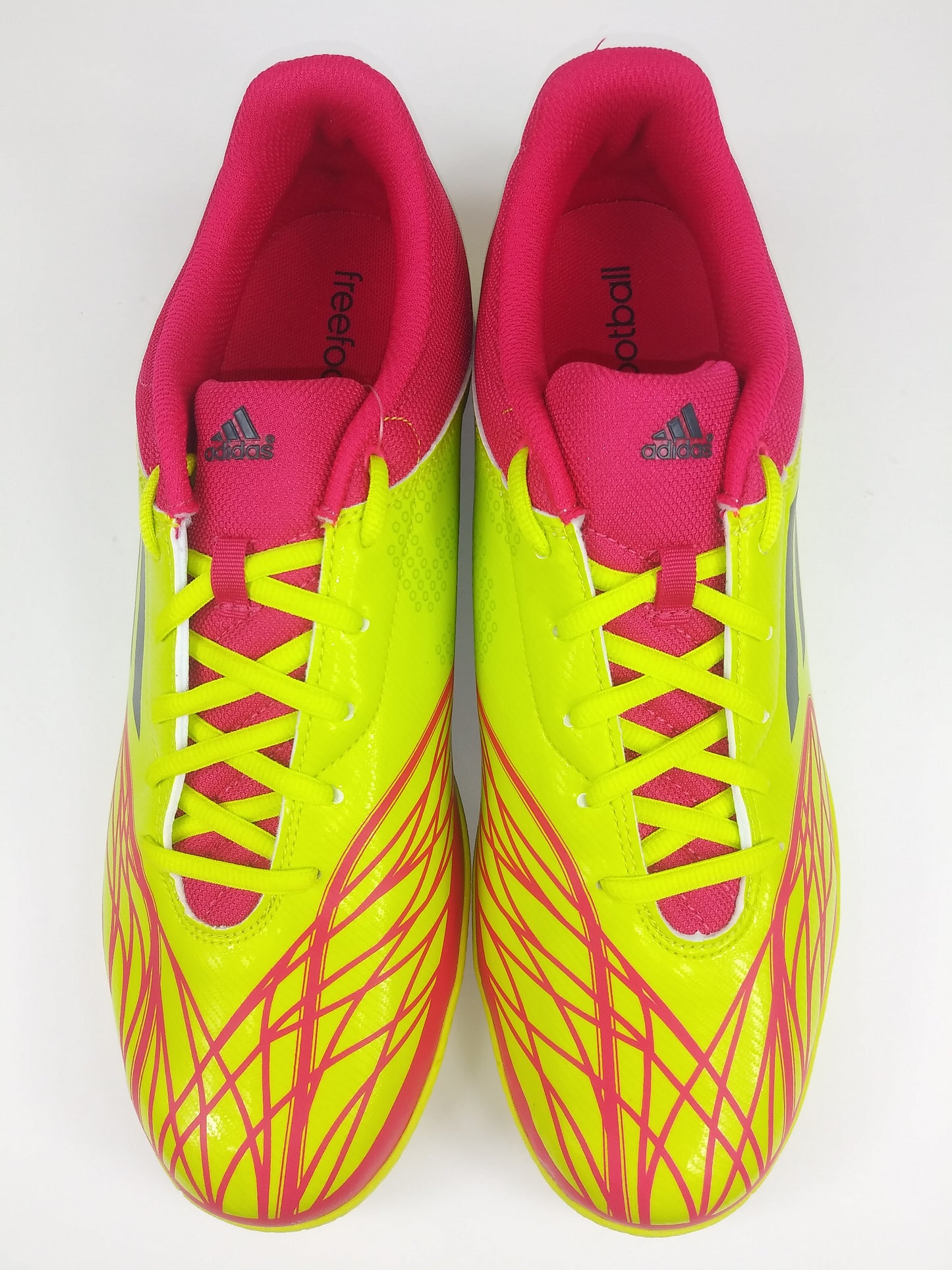 Adidas Freefootball SpeedKick Indoor Shoes Yellow Pink