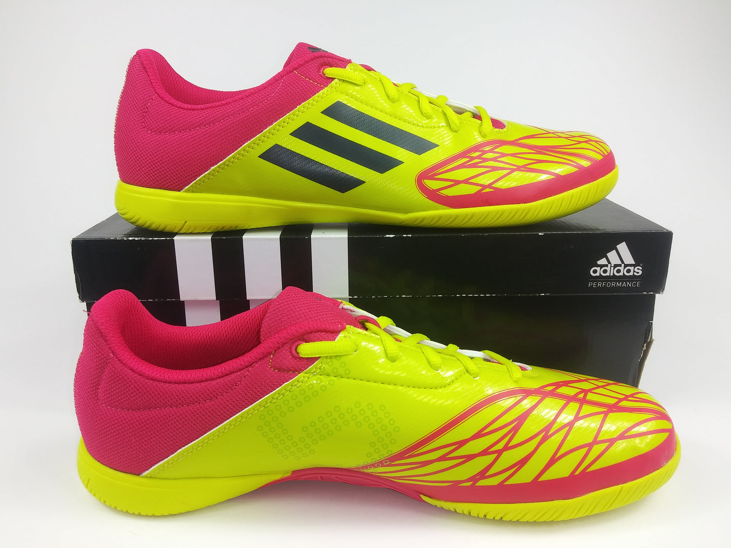 Adidas Freefootball SpeedKick Indoor Shoes Yellow Pink