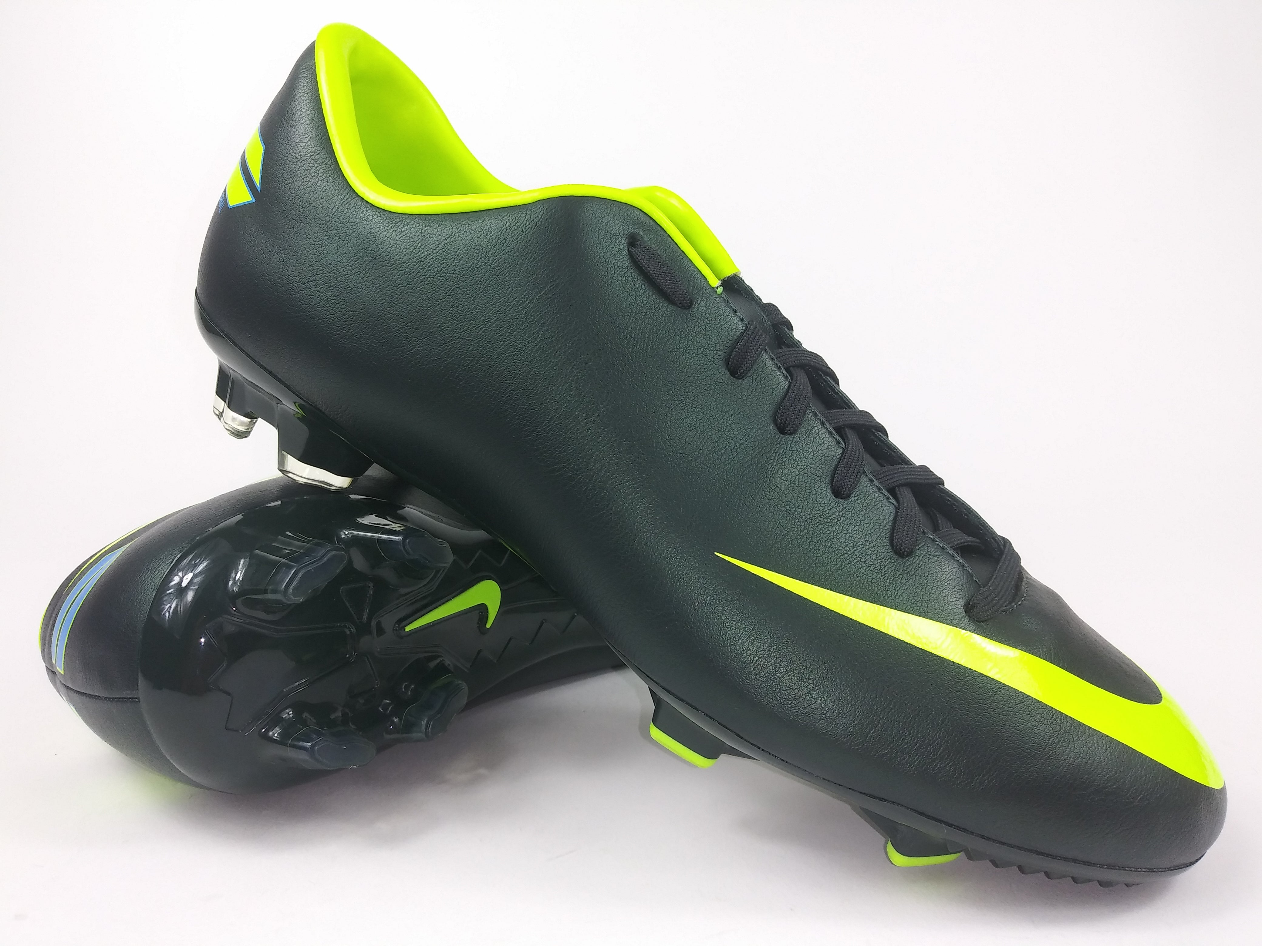 Nike mercurial green and black Clearance