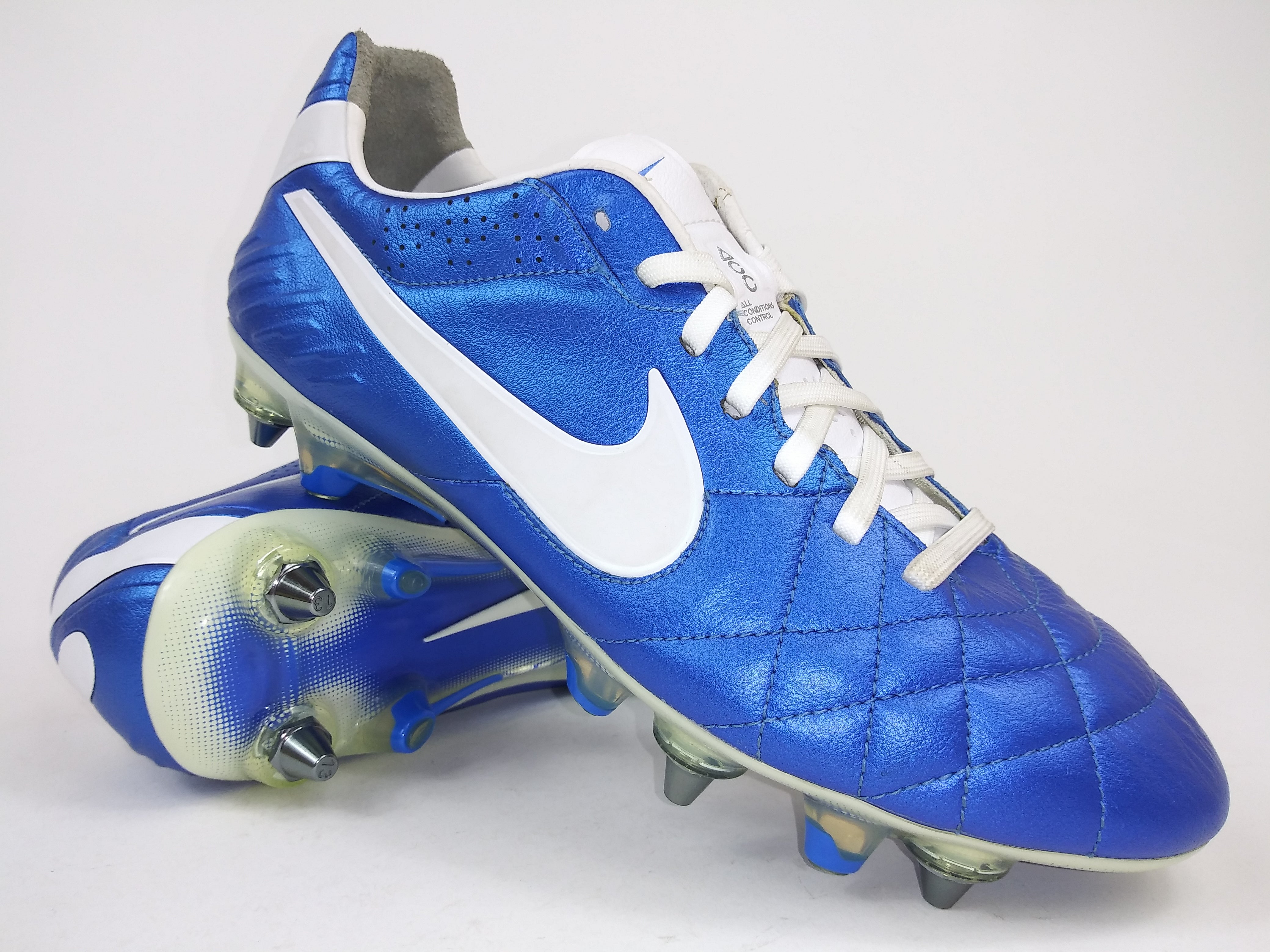 Nike Tiempo Legend IV SG-Pro Blue – Villegas Footwear