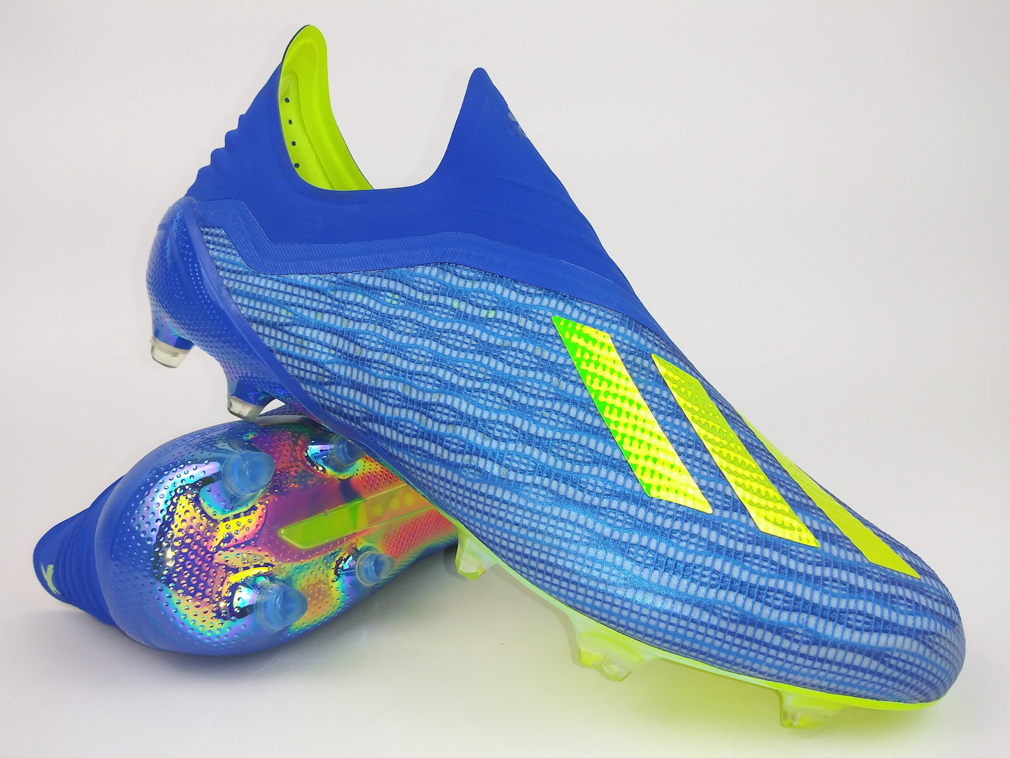 Adidas X 18+ FG Blue Yellow