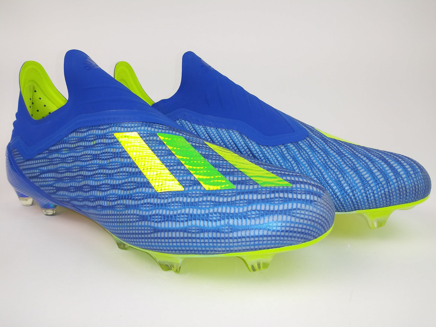 Adidas X 18+ FG Blue Yellow