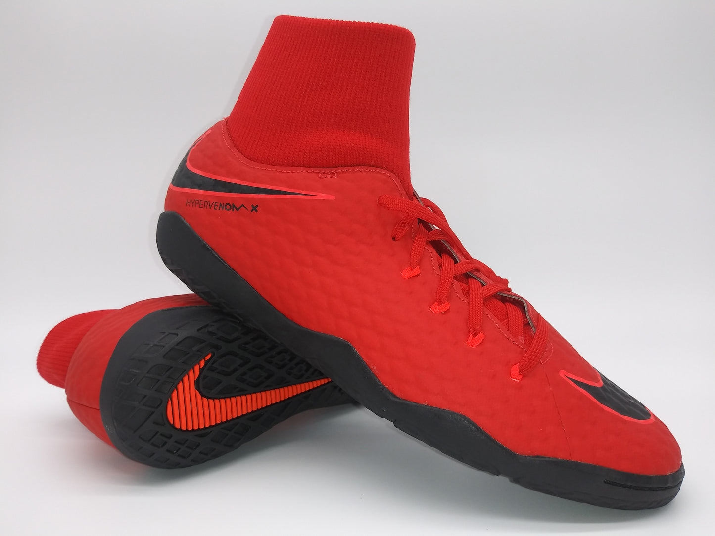 Nike Hypervenomx Phelon 3 DF IC Red Black