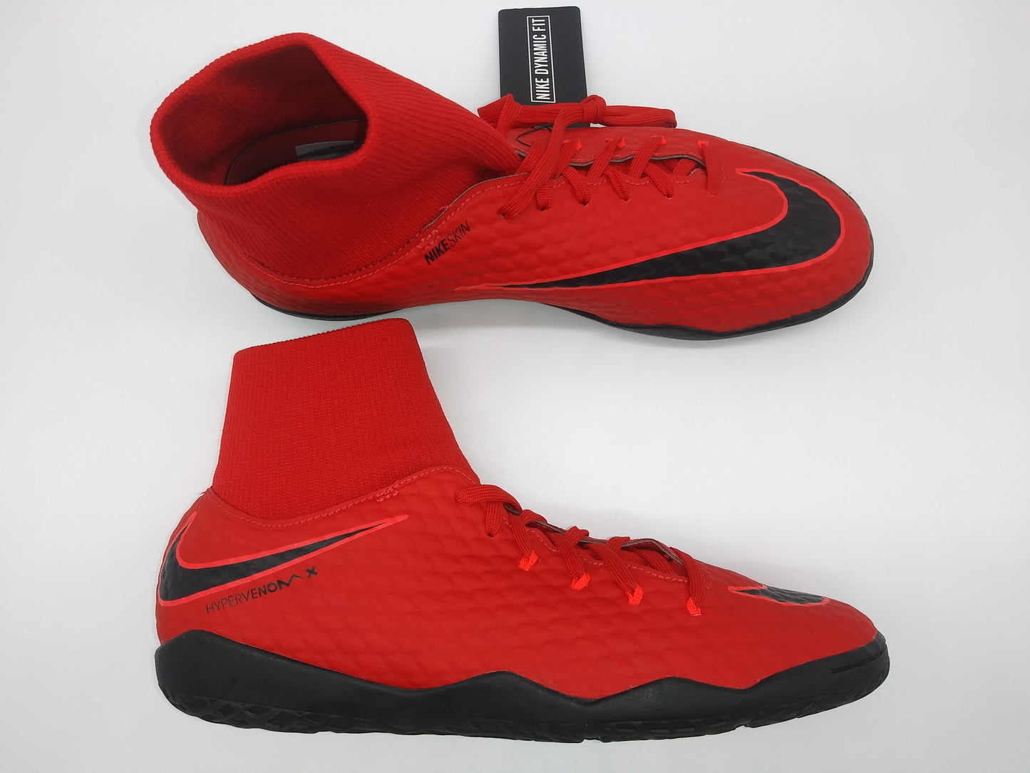 Nike Hypervenomx Phelon 3 DF IC Red Black
