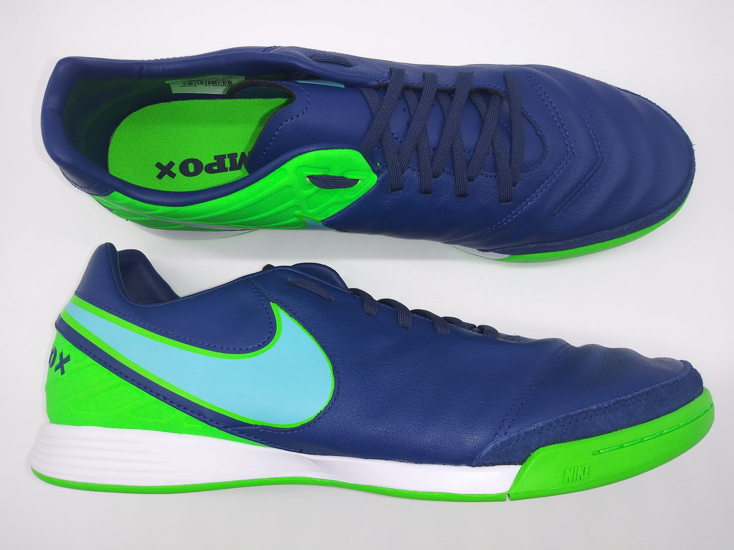 Nike TiempoX Mystic V IC Blue Green