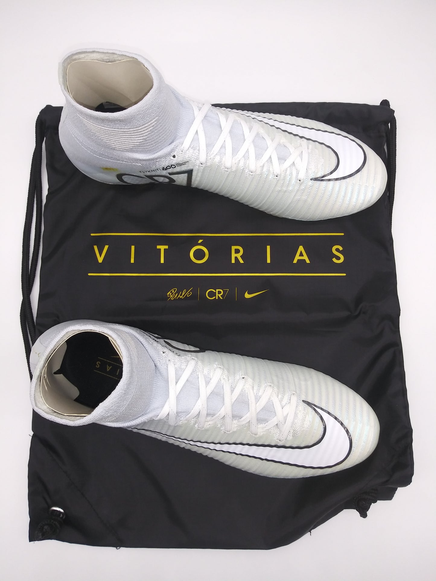 Nike Mercurial Superfly V SE CR7 FG Gray White Gold (Vitorias)