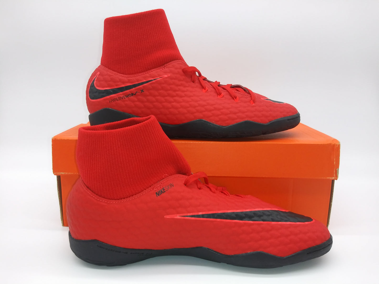 Nike Hypervenomx Phelon 3 DF IC Red Black