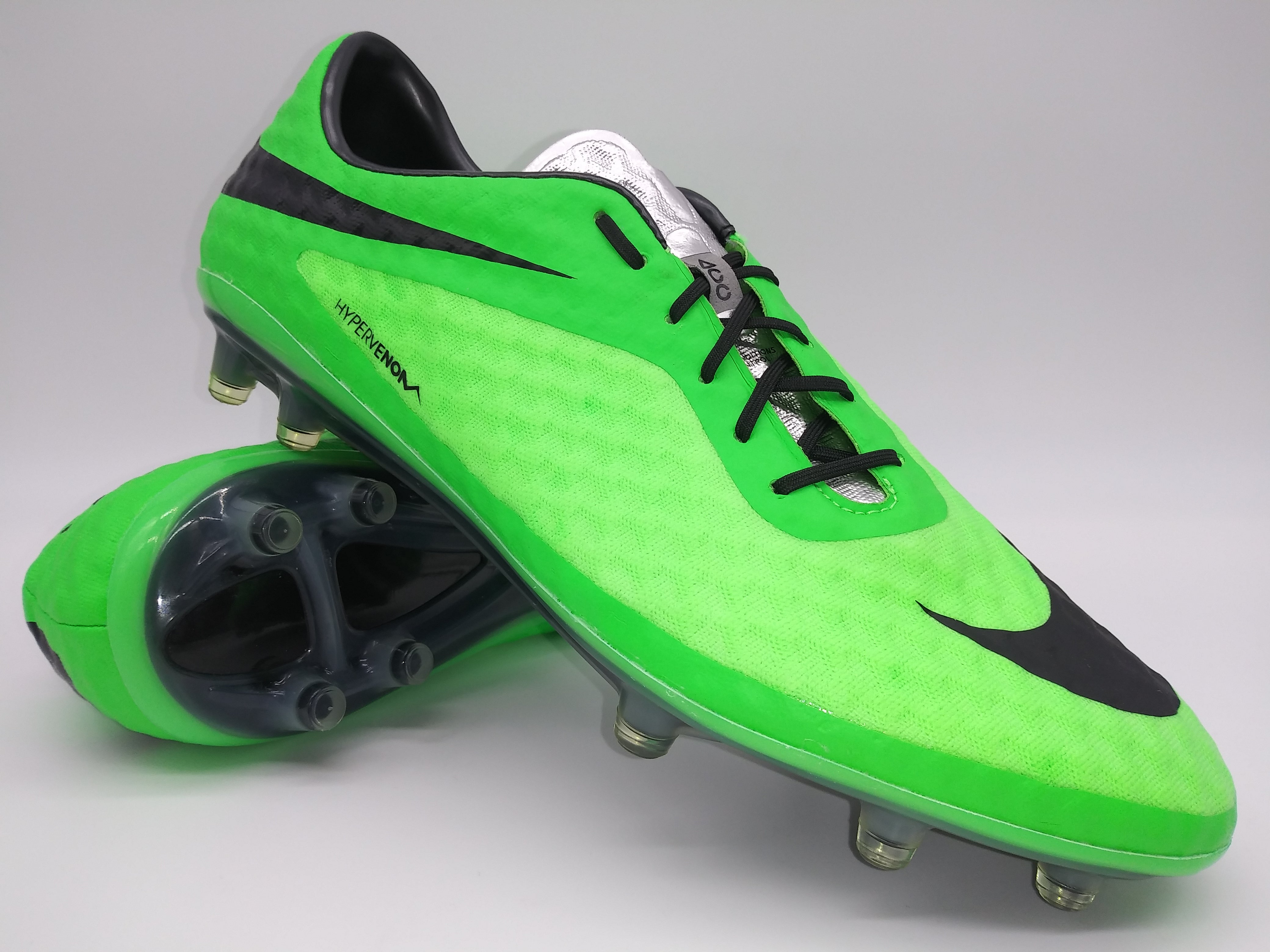 Sollozos cada vez Comida sana Nike Hypervenom Phantom FG Green Black – Villegas Footwear
