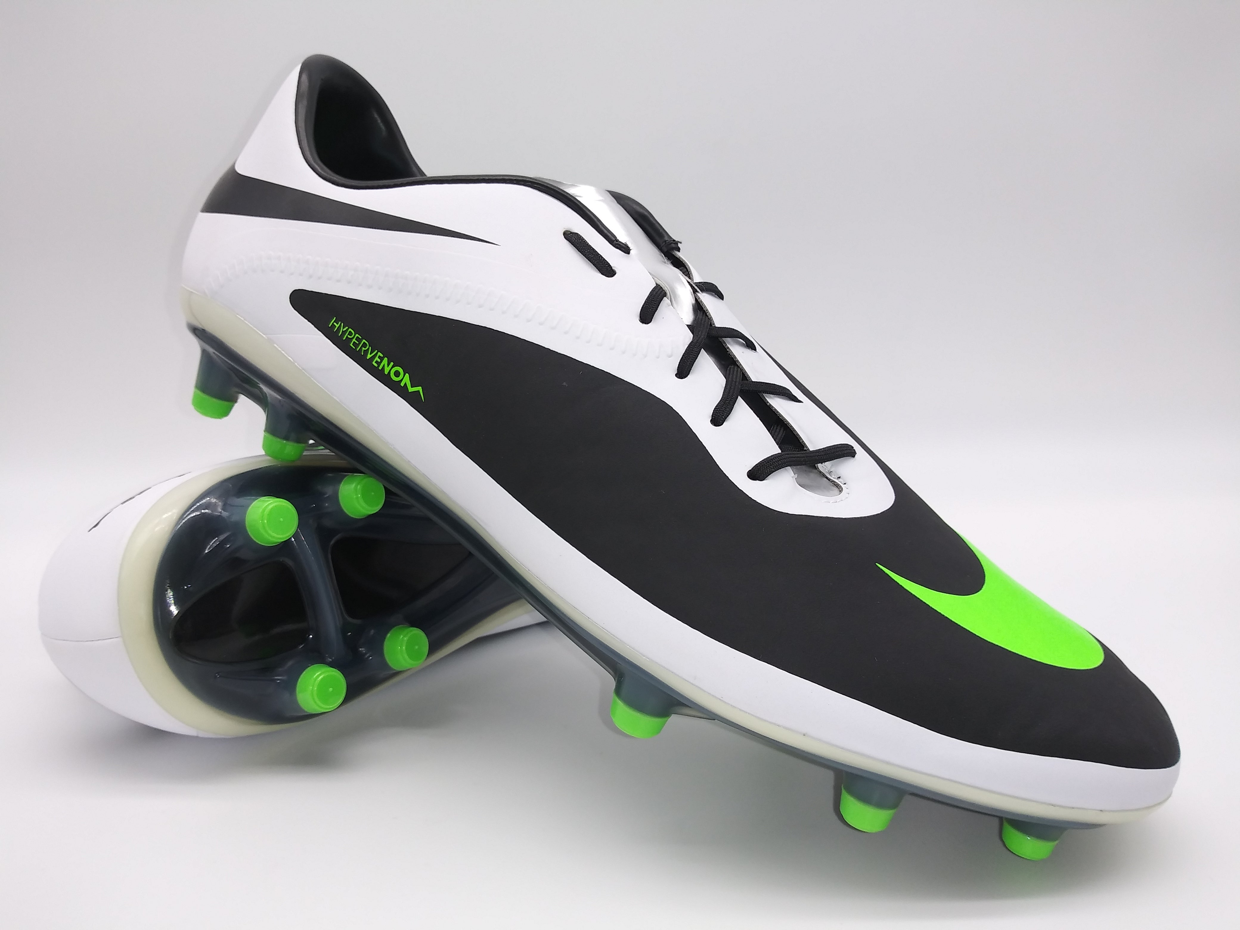 Kruipen compleet bevel Nike Hypervenom Phatal FG White Black – Villegas Footwear