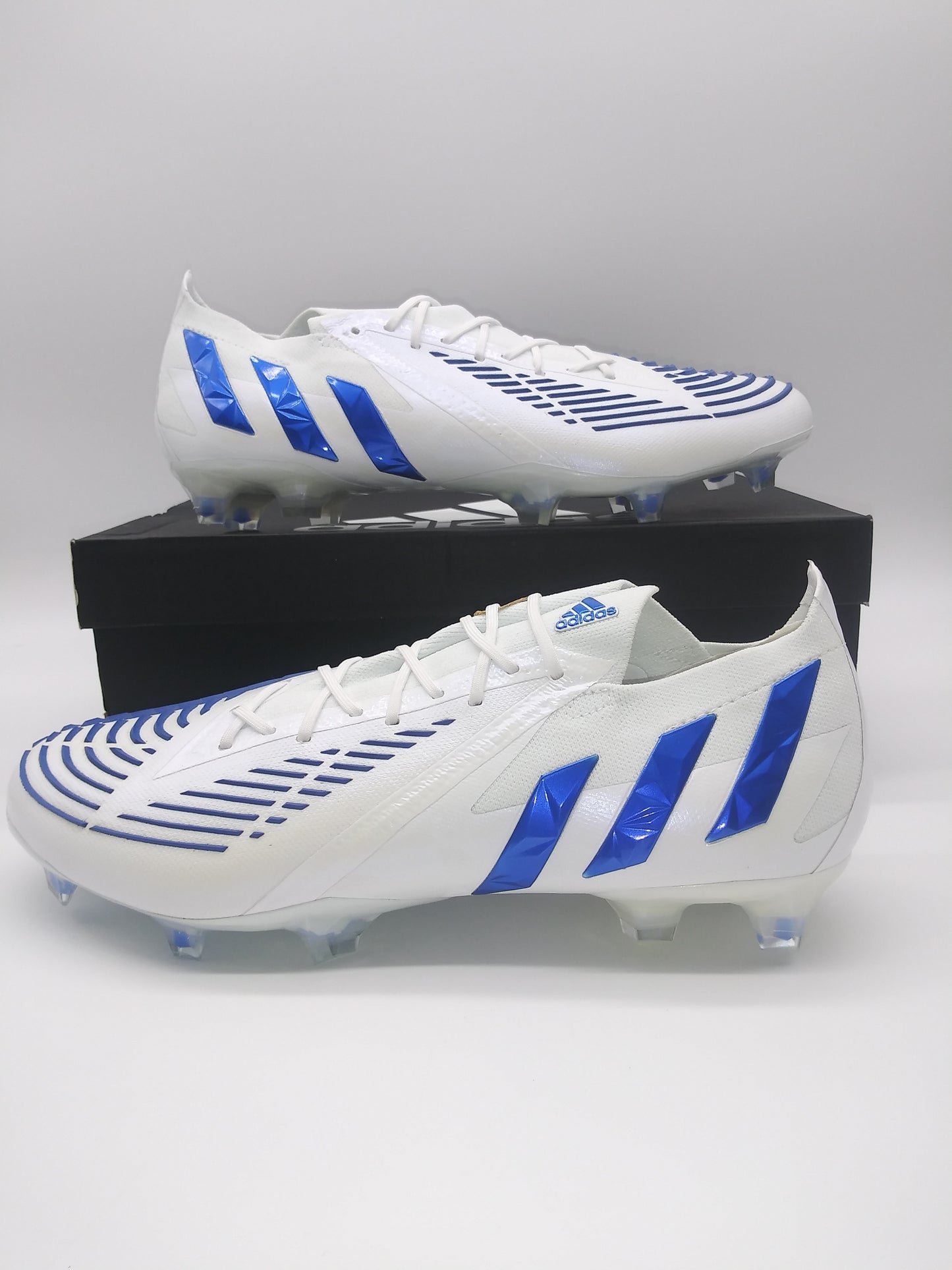 Adidas Predator Edge.1 L FG White Blue