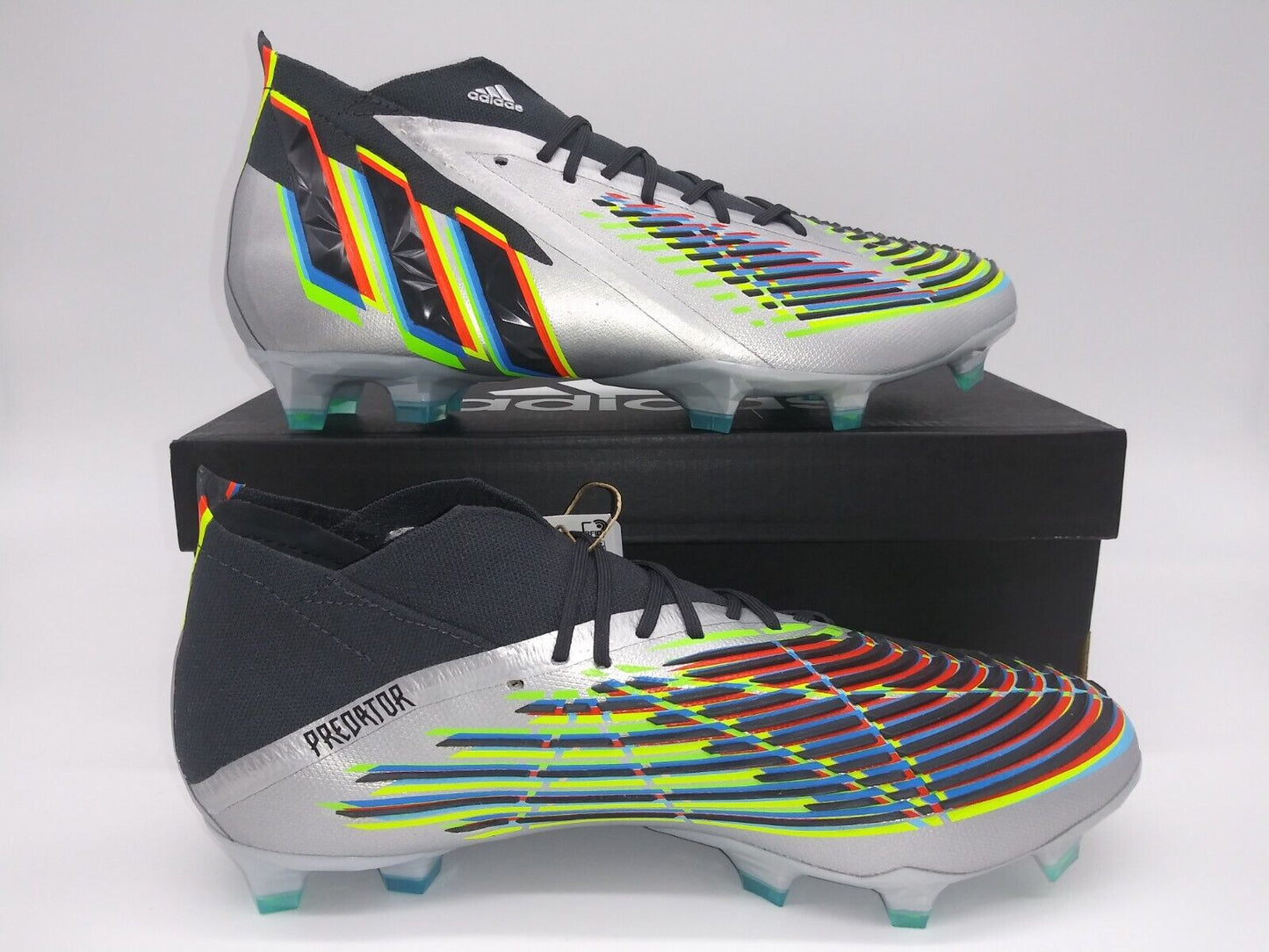 Adidas Predator Edge.1 FG Silver Black