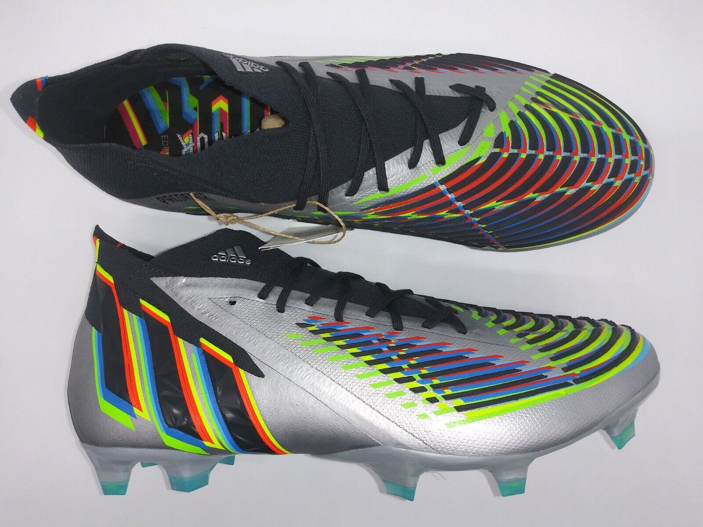 Adidas Predator Edge.1 FG Silver Black