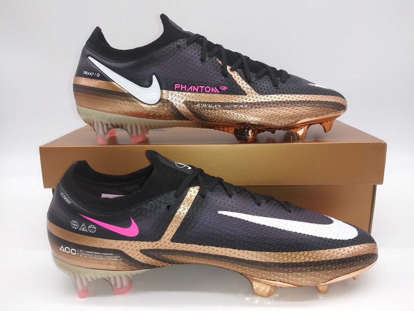 Nike Phantom GT2 Elite FG Bronze Black