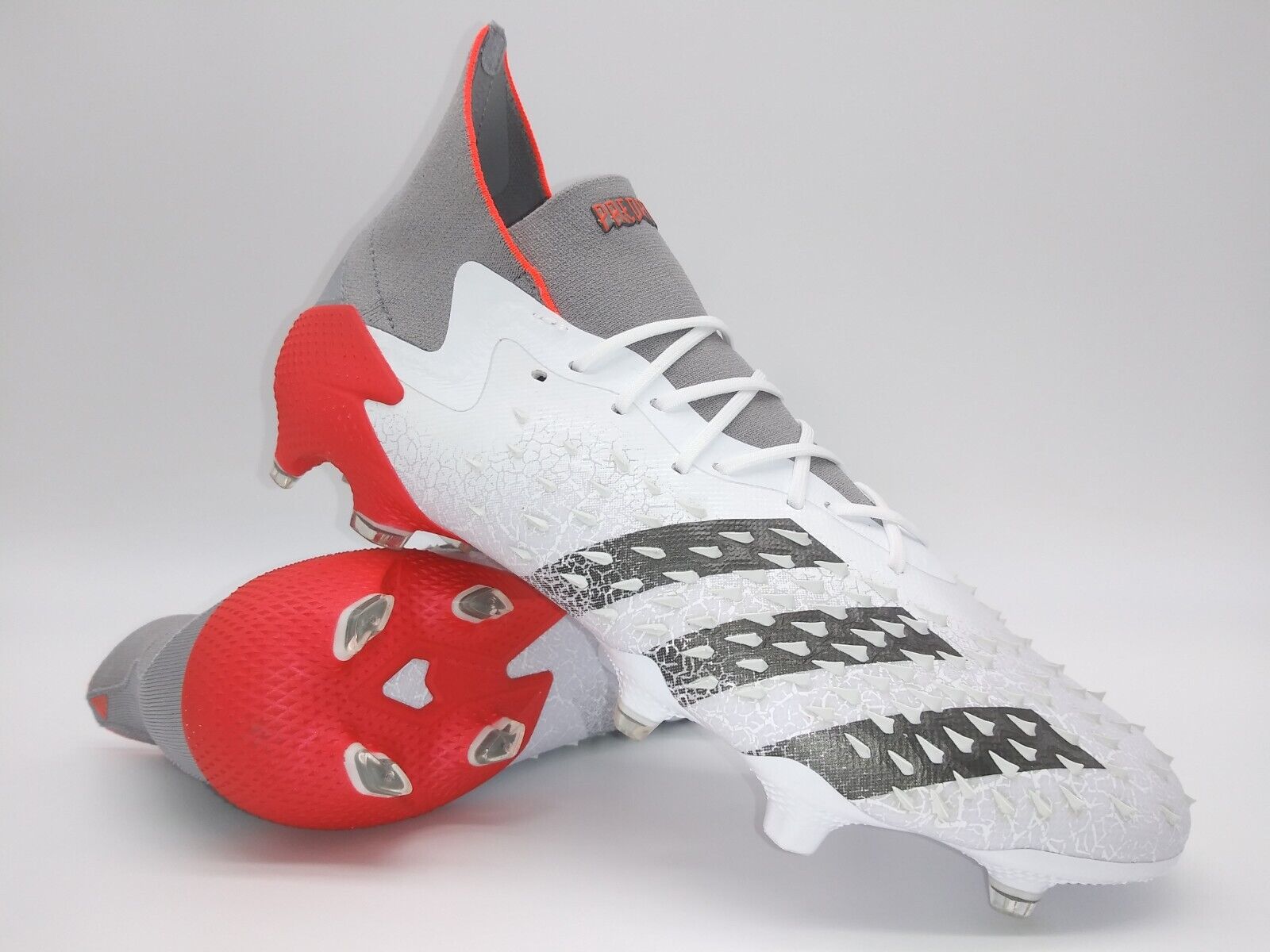 Adidas Predator FG Red White – Villegas Footwear