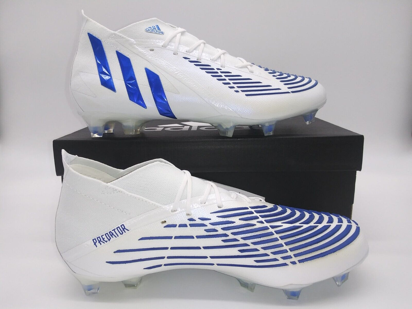 Adidas Predator Edge.1 FG White Blue