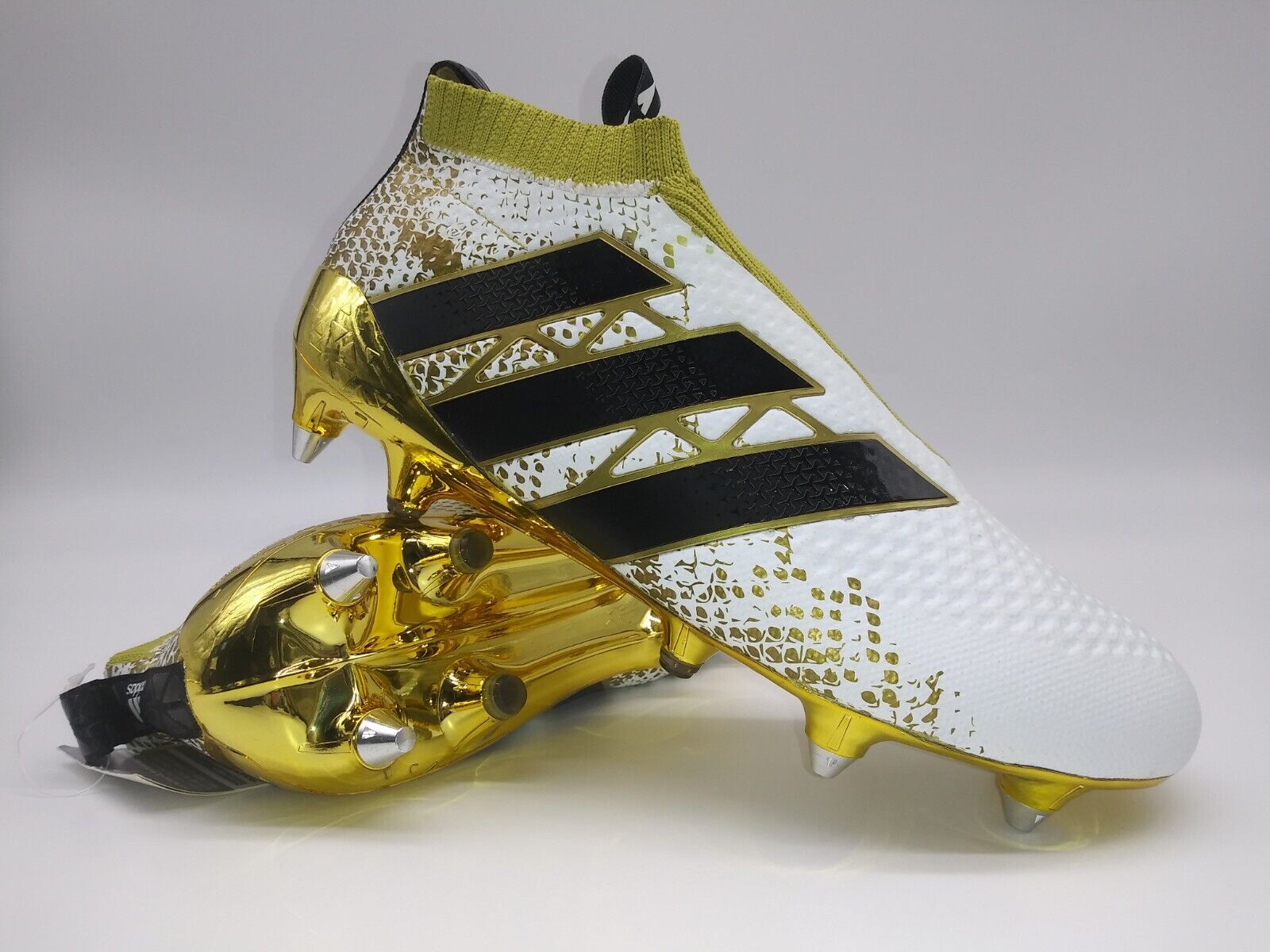 Adidas ACE SG BA8425 Gold White – Villegas Footwear