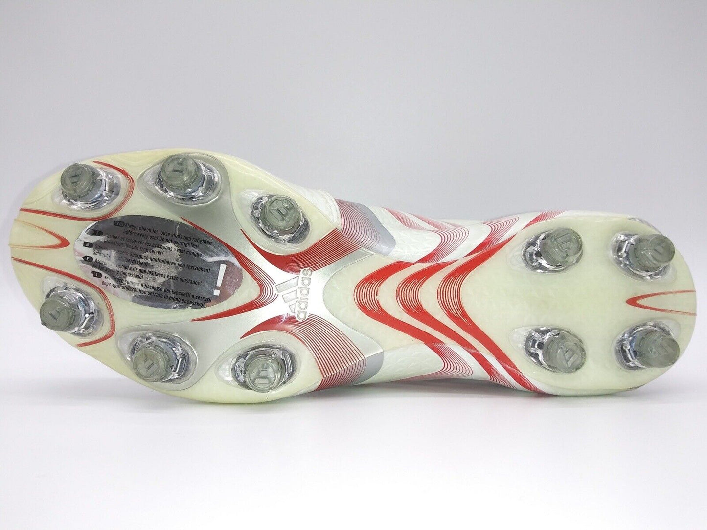 Adidas F50.6 TUNIT White Red