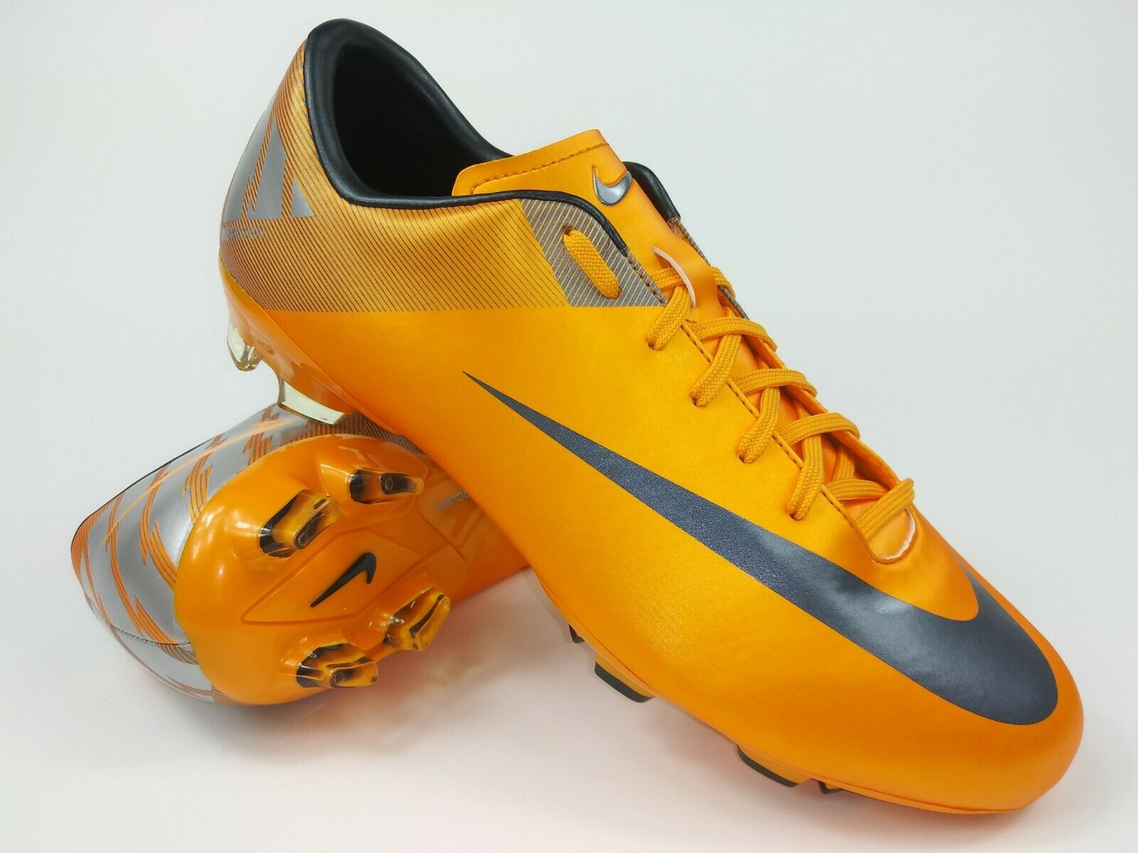 Nike mercurial gray and orange Clearance