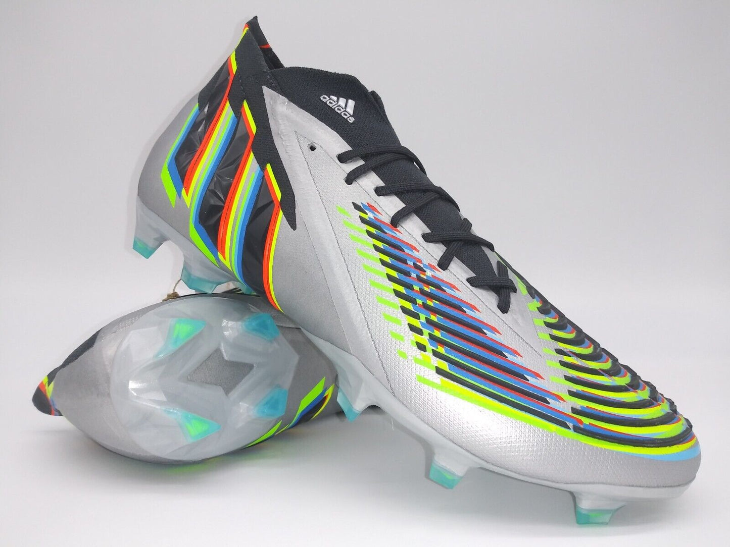 Adidas Predator Edge.1 FG Silver Black