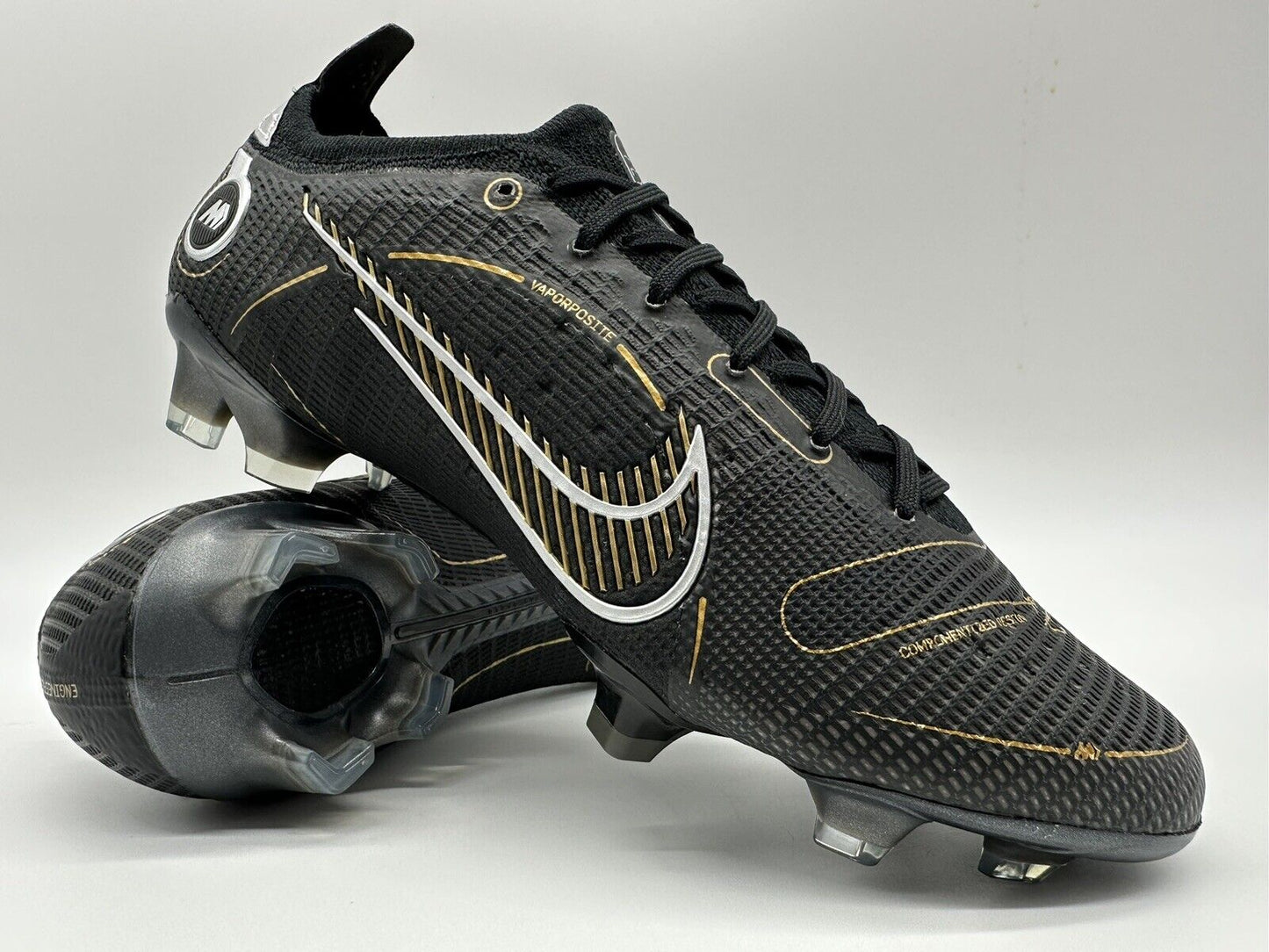 Nike Mercurial Vapor 14 Elite FG Black Gold