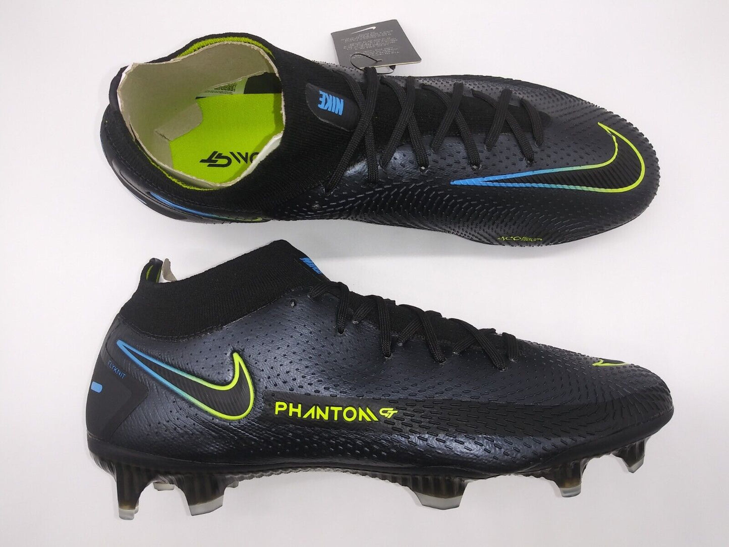 Nike Phantom GT Elite DF FG Black Yellow