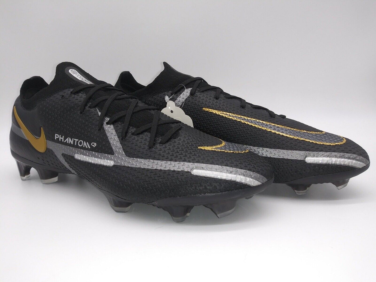 Nike Phantom GT2 Elite FG Black Metallic Gold