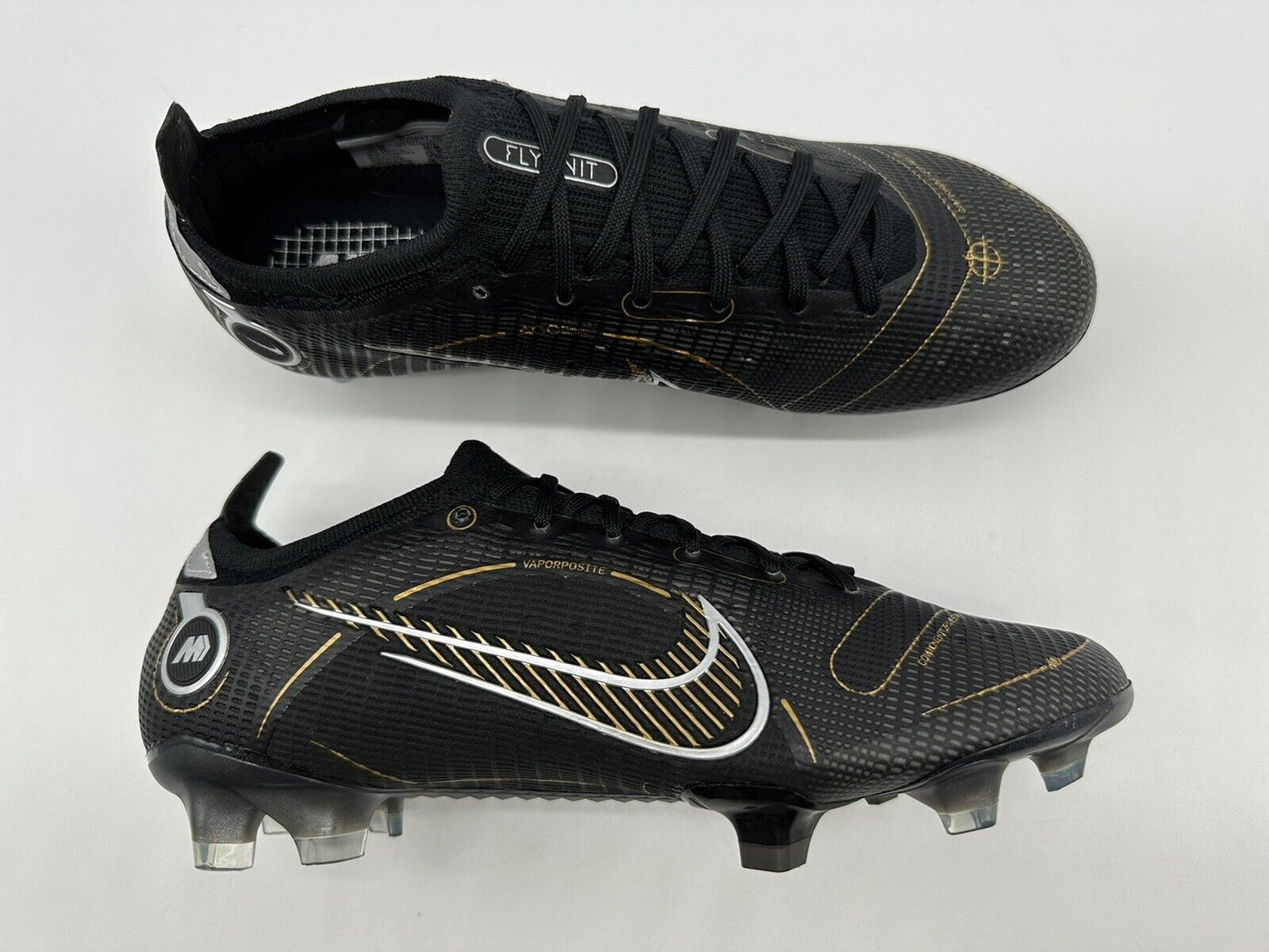 Nike Mercurial Vapor 14 Elite FG Black Gold