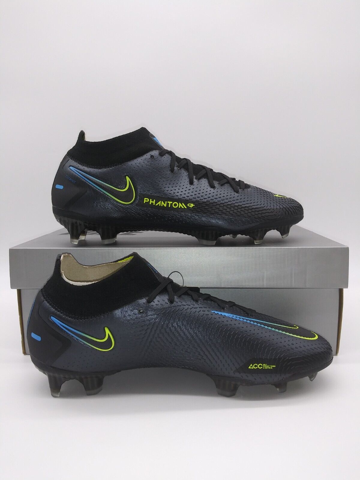 Nike Phantom GT Elite DF FG Black Yellow