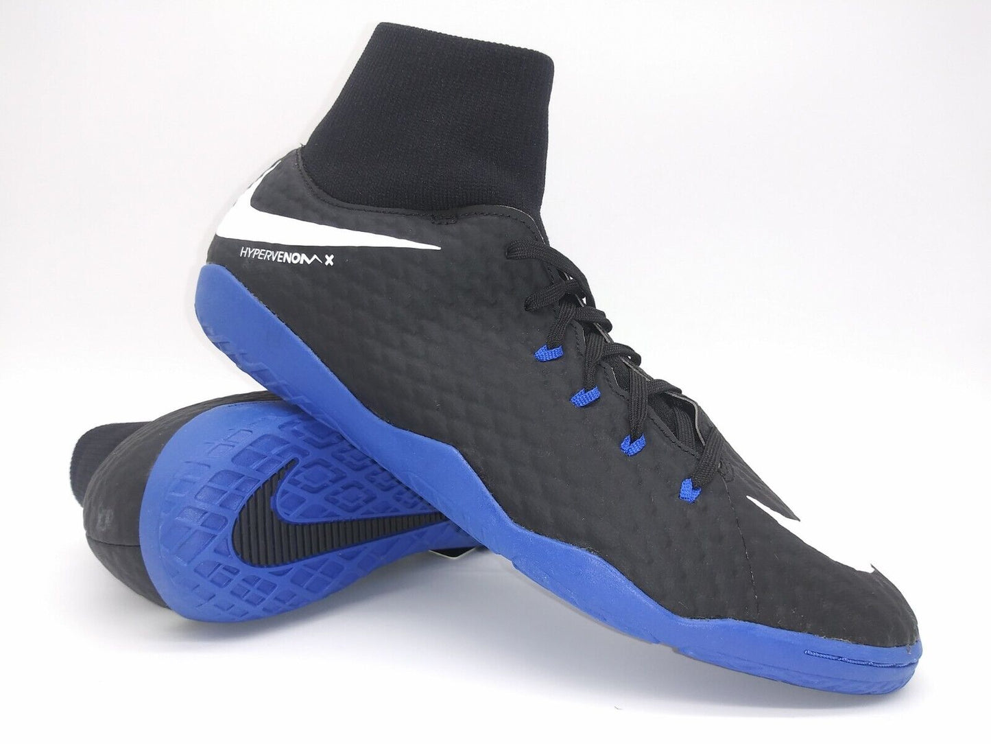 Nike Hypervenomx Phelon 3 DF IC Black Blue