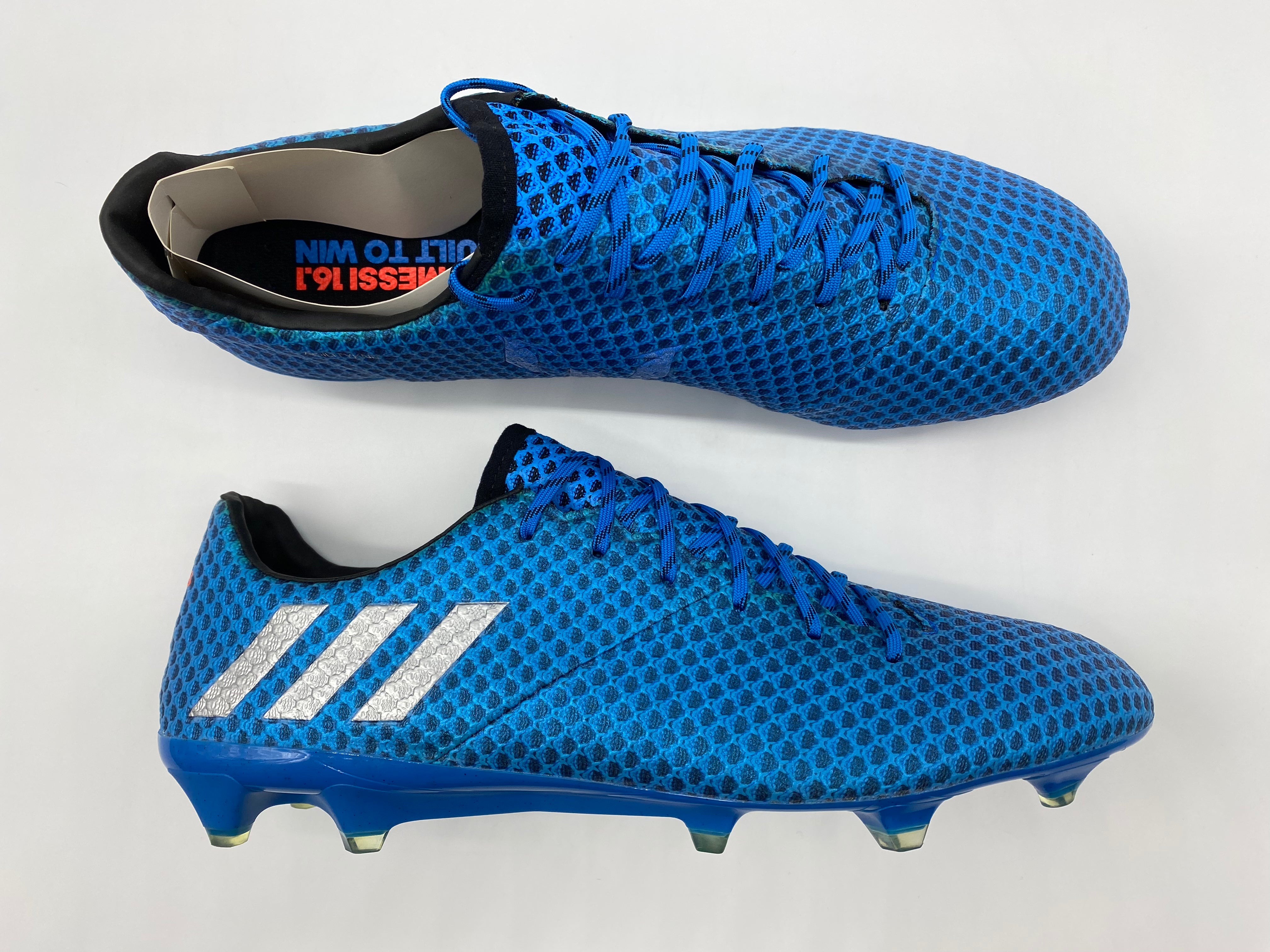 Adidas Messi 16.1 FG Blue Silver Villegas Footwear